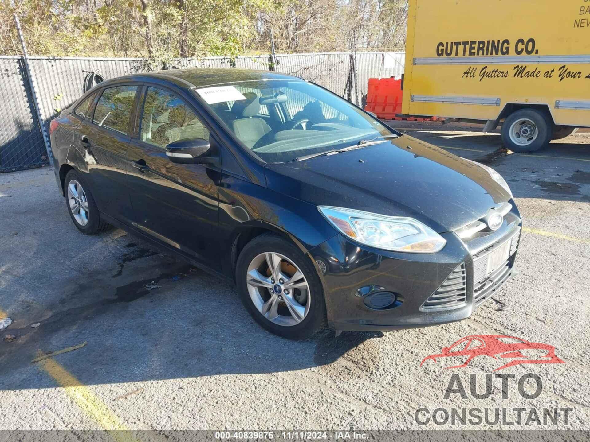 FORD FOCUS 2013 - 1FADP3F2XDL210316