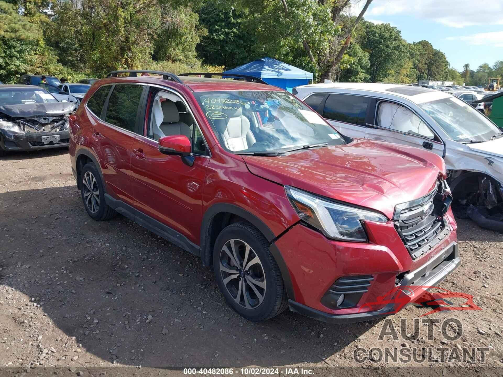 SUBARU FORESTER 2022 - JF2SKAPC8NH467346