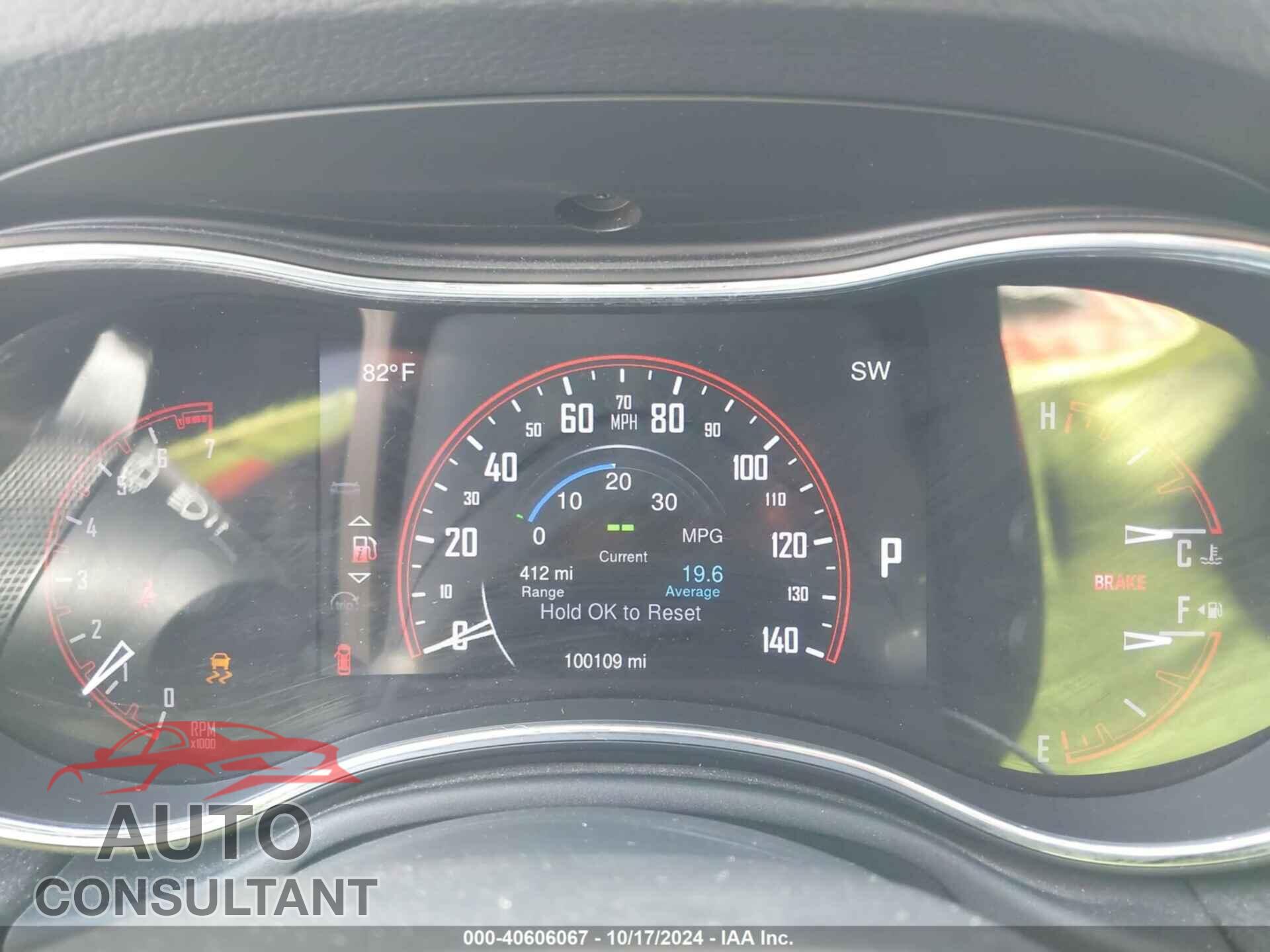 DODGE DURANGO 2014 - 1C4RDJAG0EC291957