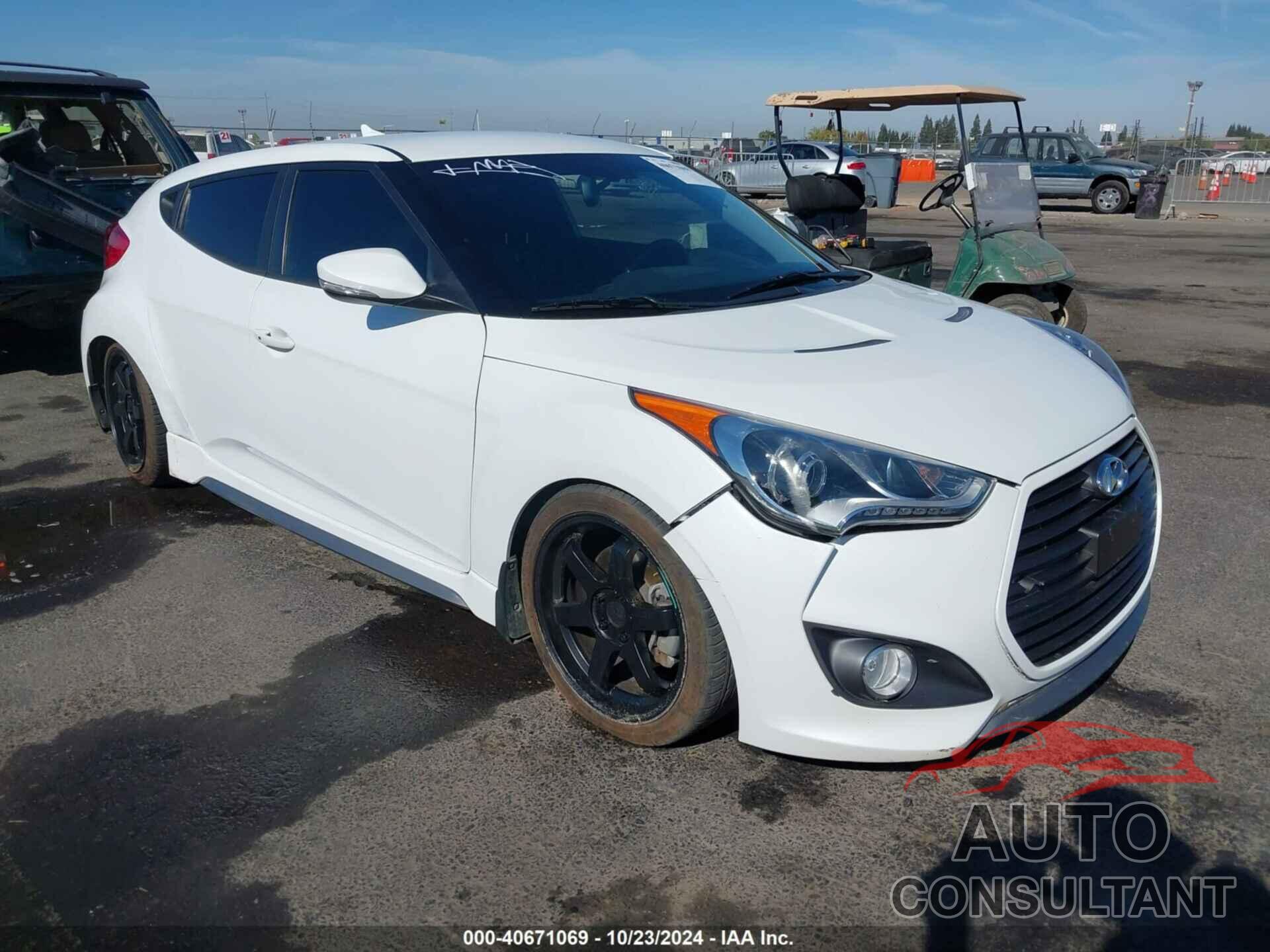 HYUNDAI VELOSTER 2014 - KMHTC6AE5EU201714