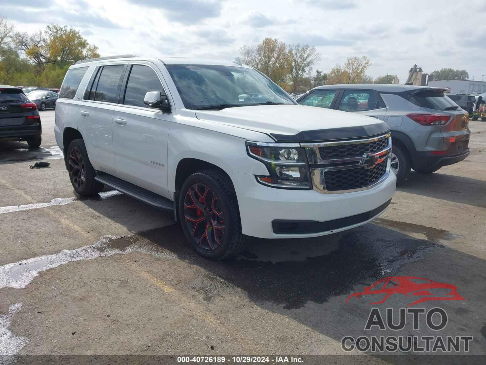 CHEVROLET TAHOE 2018 - 1GNSKBKC1JR279503