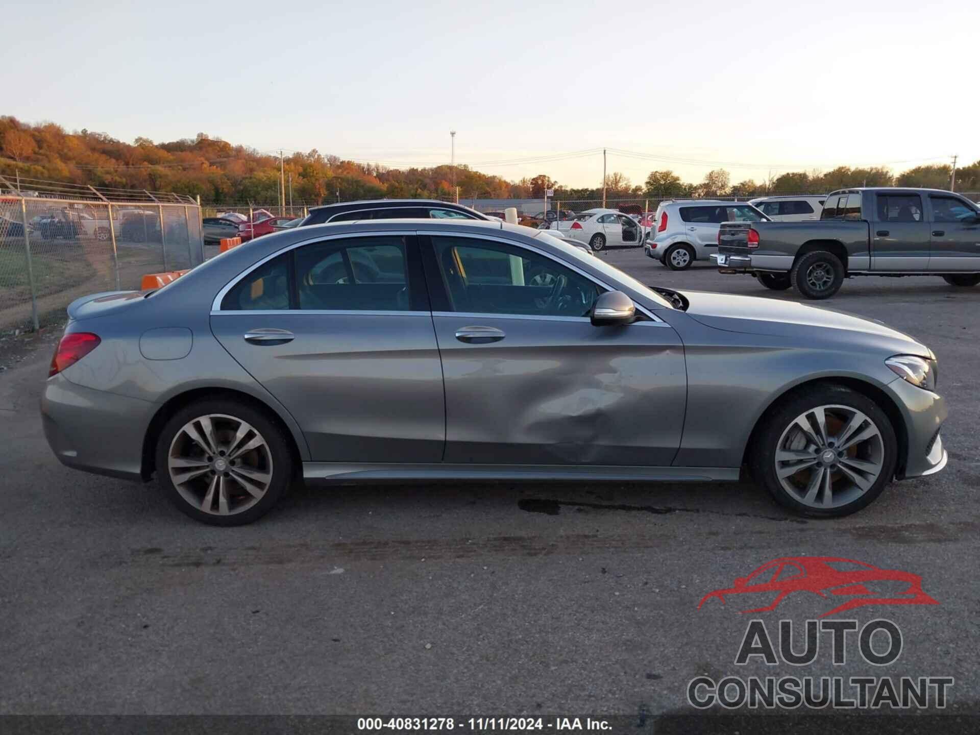 MERCEDES-BENZ C 300 2015 - 55SWF4KB1FU063339