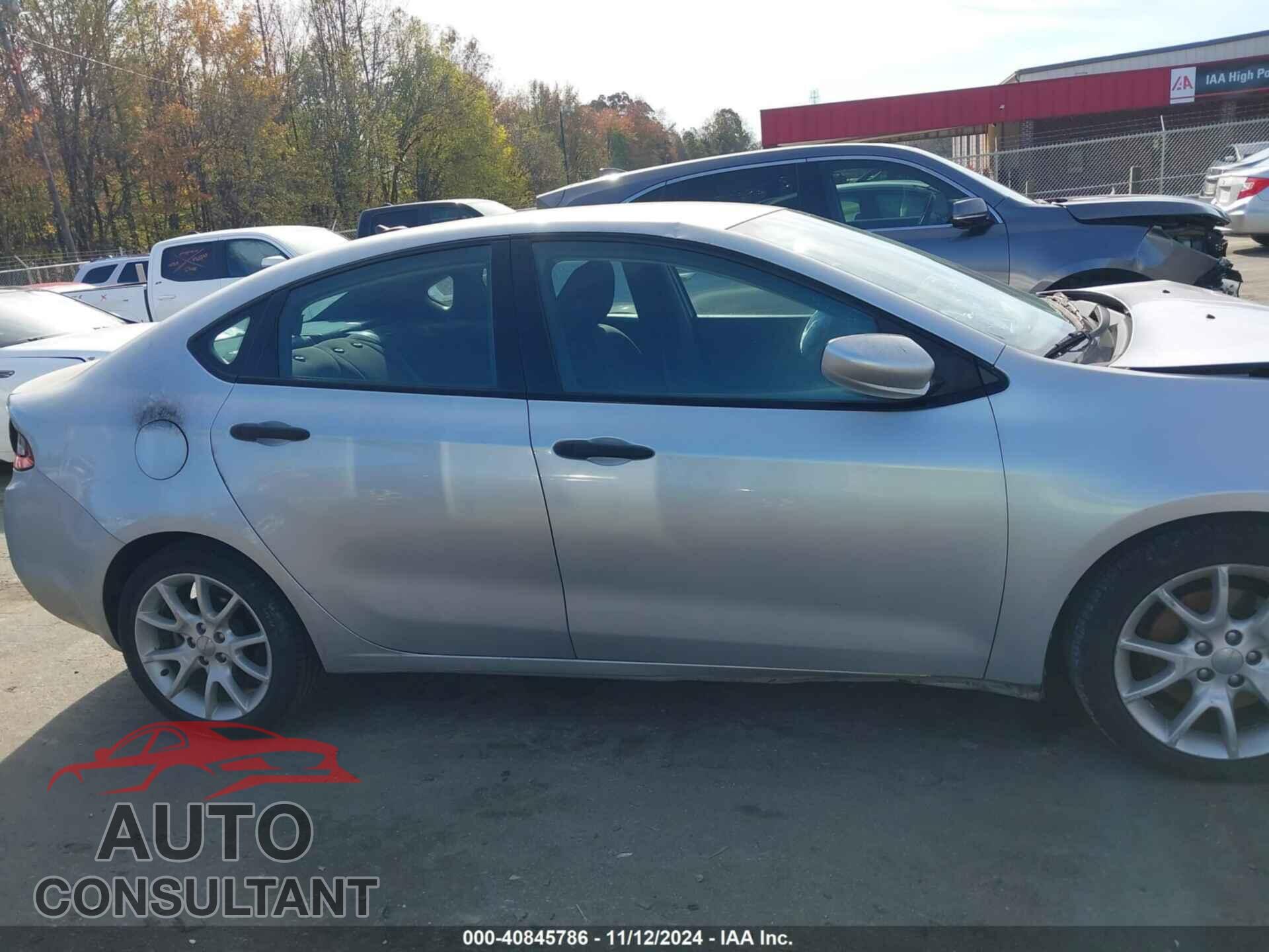 DODGE DART 2013 - 1C3CDFAA5DD175200