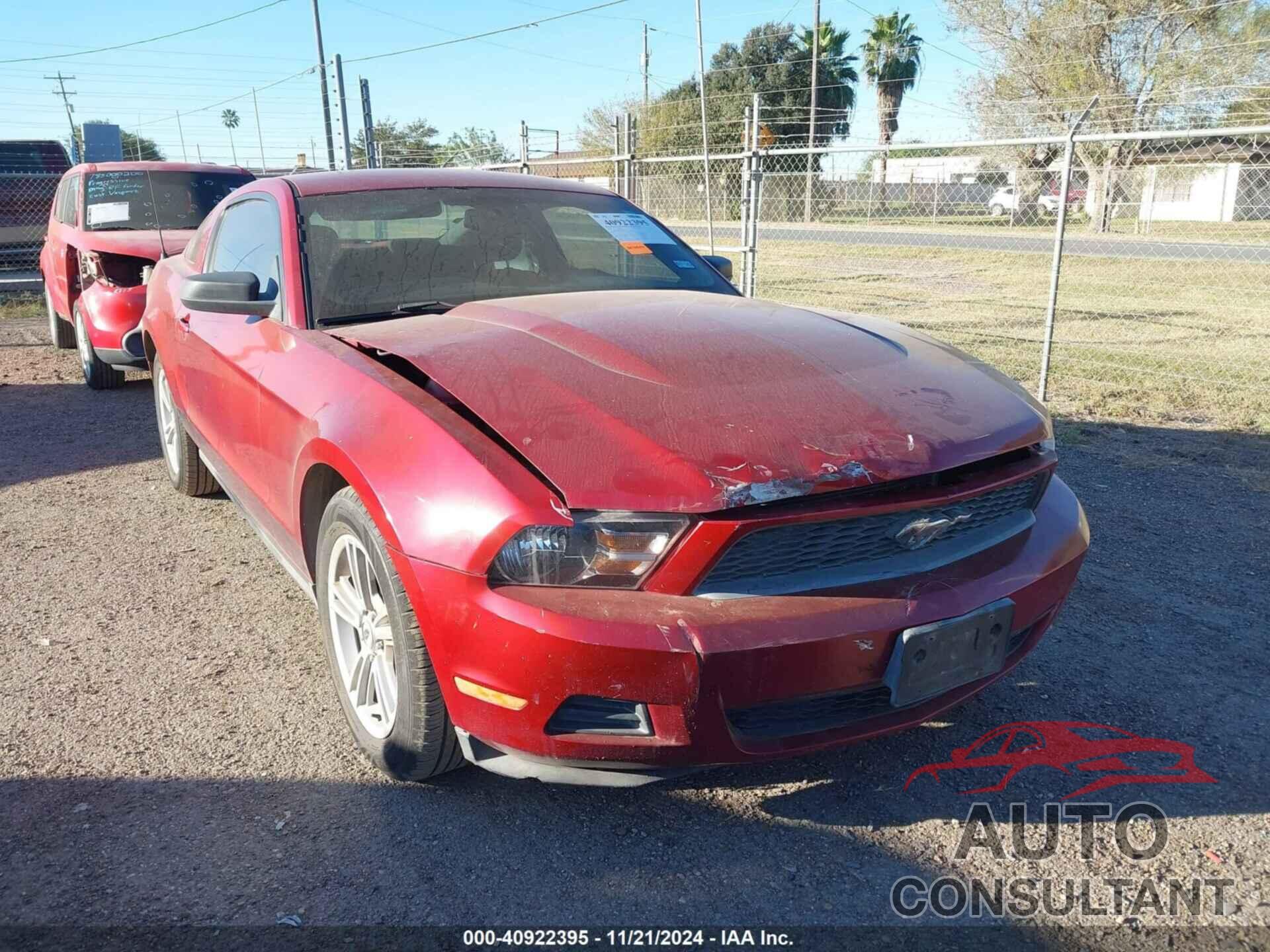 FORD MUSTANG 2010 - 1ZVBP8AN0A5156814