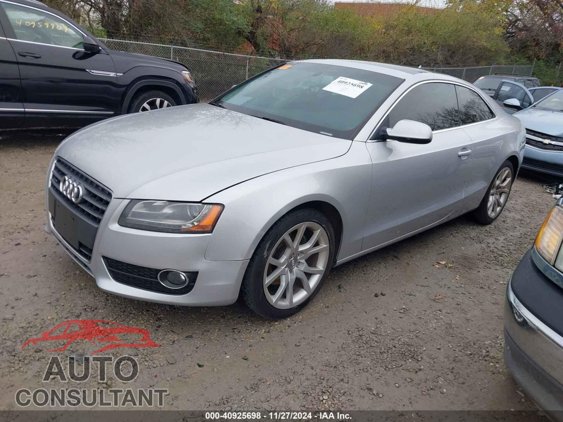 AUDI A5 2012 - WAULFAFR7CA000712