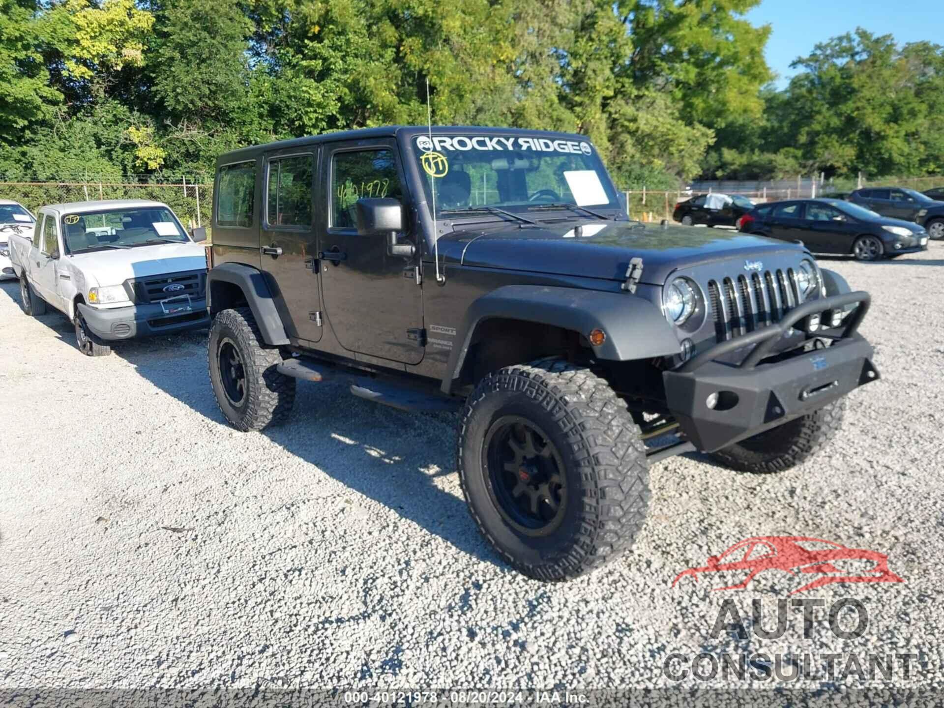 JEEP WRANGLER UNLIMITED 2016 - 1C4BJWDG7GL193739