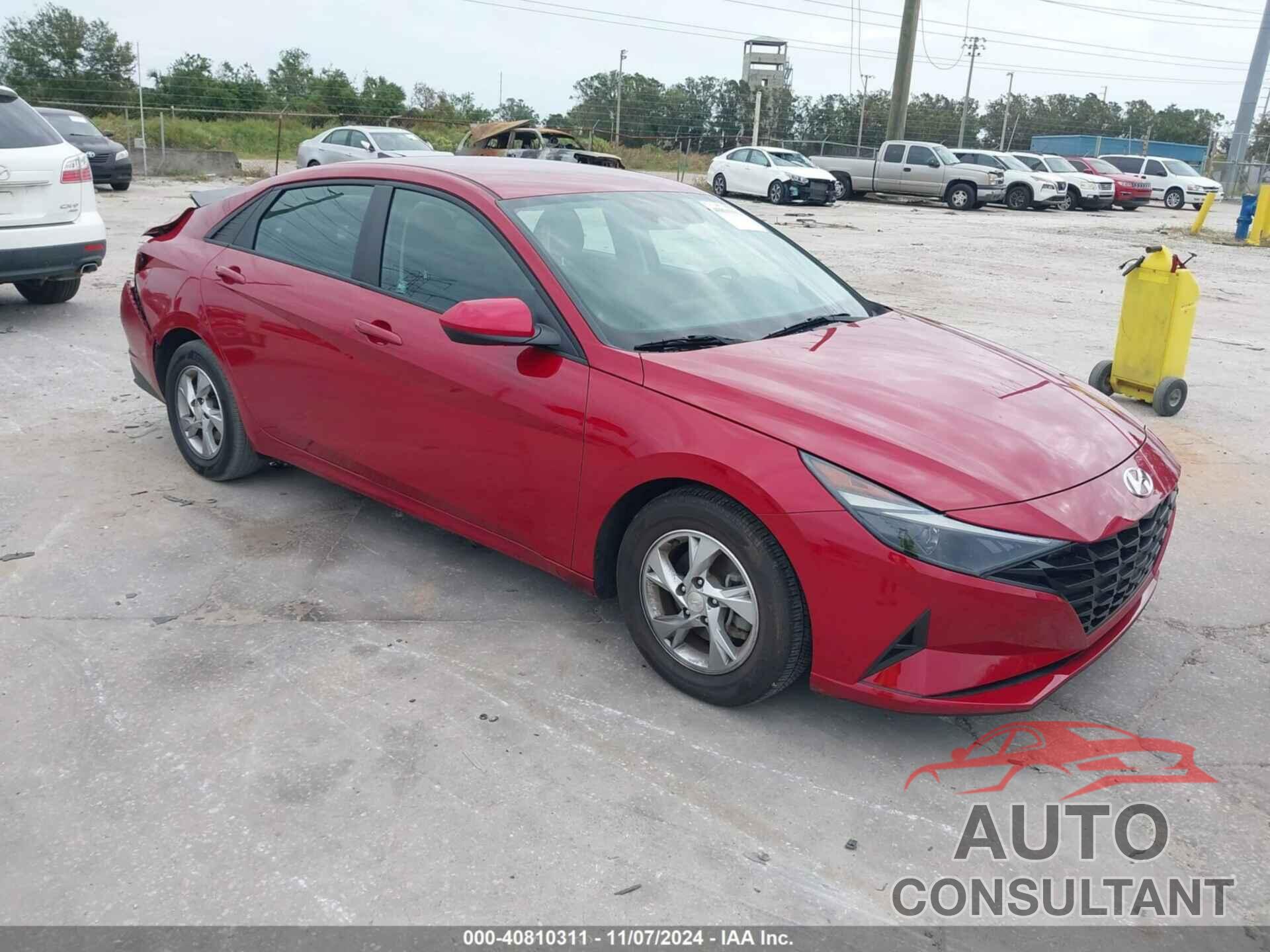 HYUNDAI ELANTRA 2021 - KMHLL4AG3MU213672