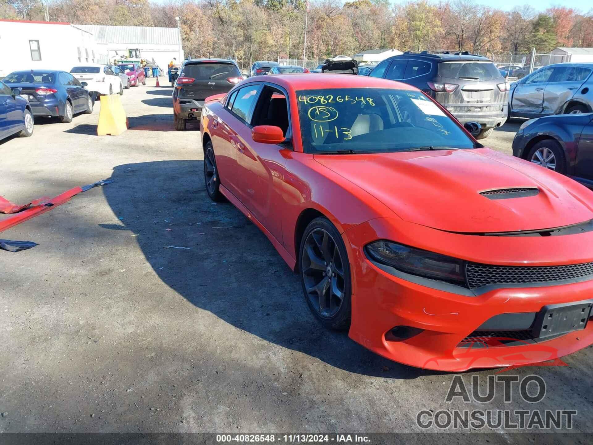 DODGE CHARGER 2019 - 2C3CDXHG0KH584933