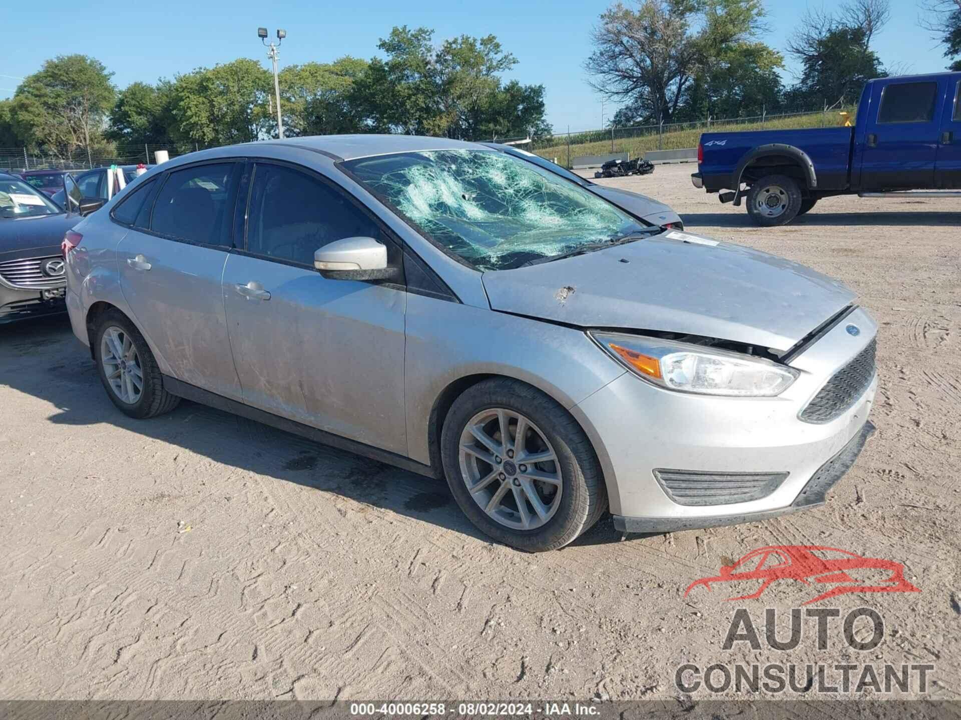 FORD FOCUS 2018 - 1FADP3F26JL322008