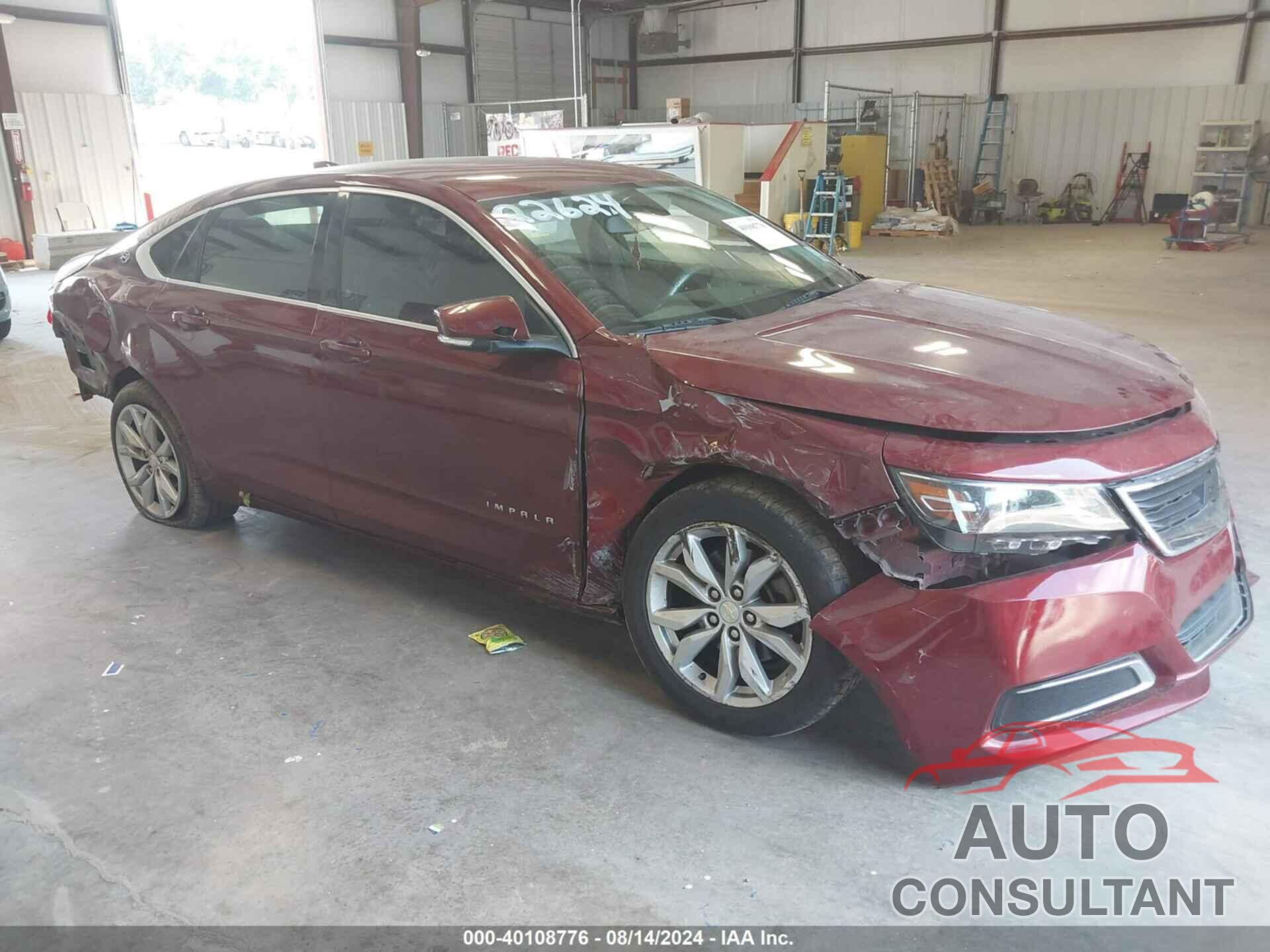 CHEVROLET IMPALA 2016 - 2G1105SA2G9207439