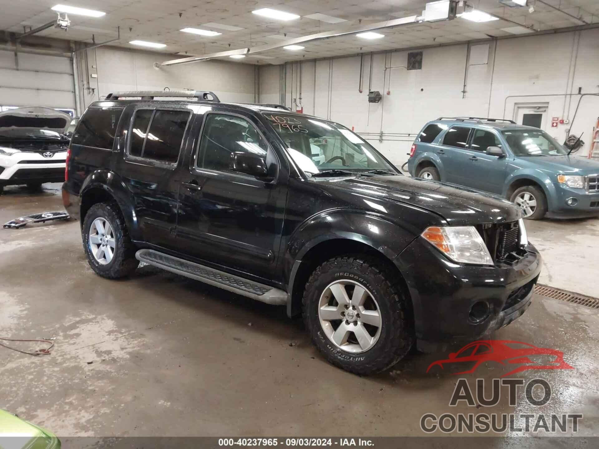 NISSAN PATHFINDER 2012 - 5N1AR1NB9CC608916