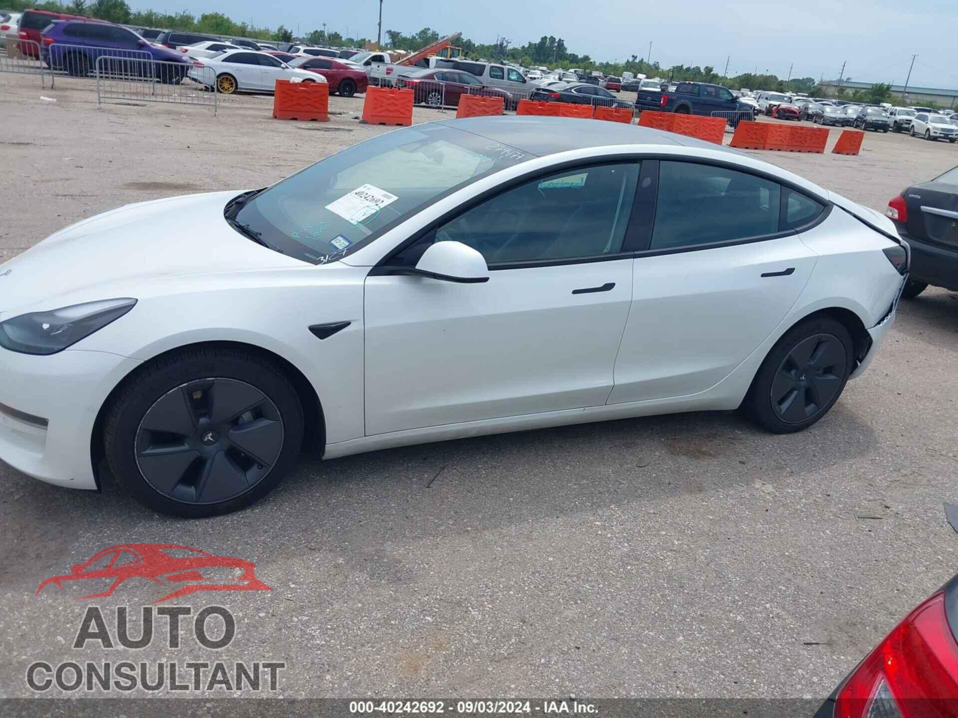 TESLA MODEL 3 2022 - 5YJ3E1EBXNF173127