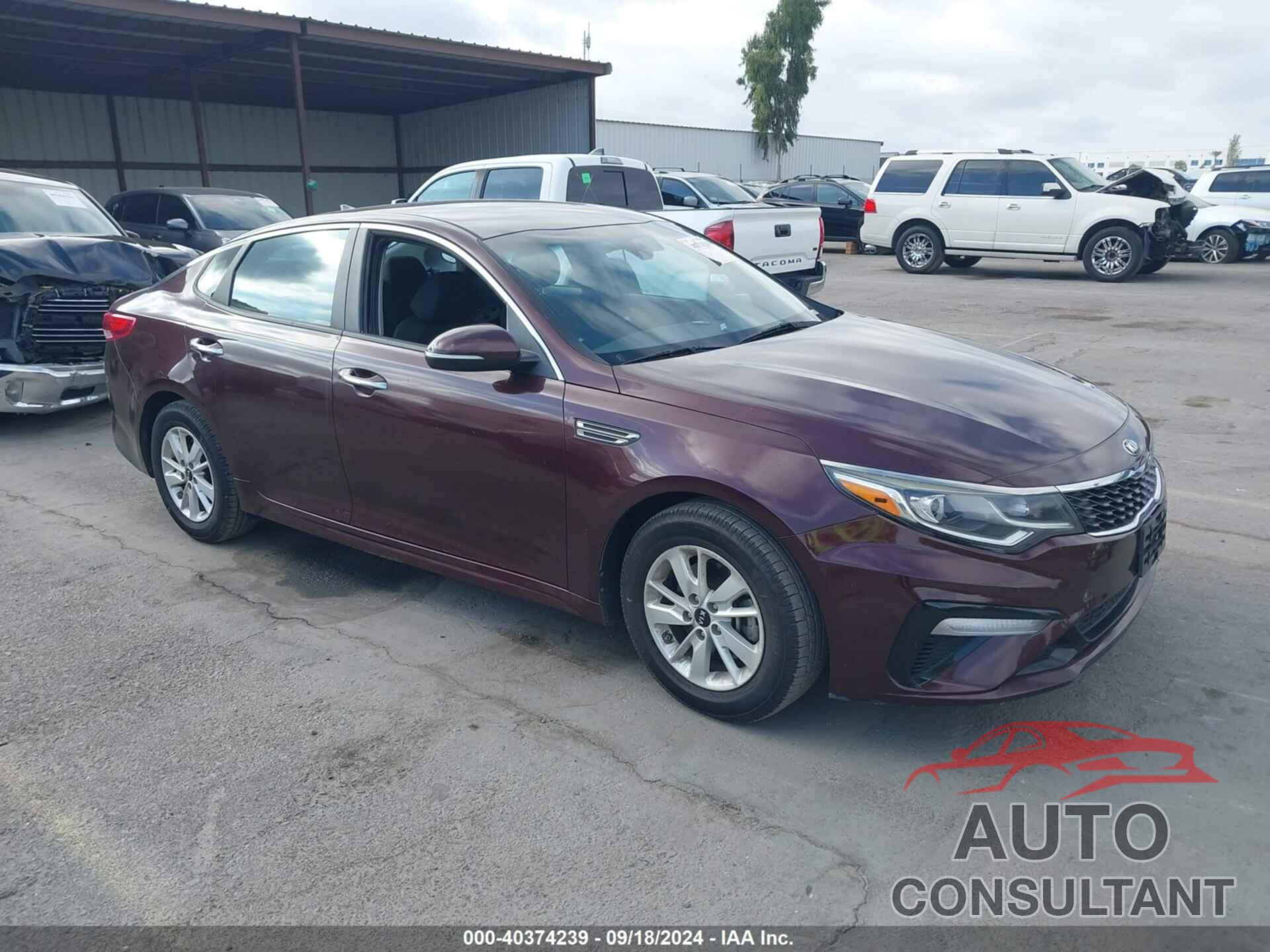 KIA OPTIMA 2019 - 5XXGT4L36KG284965