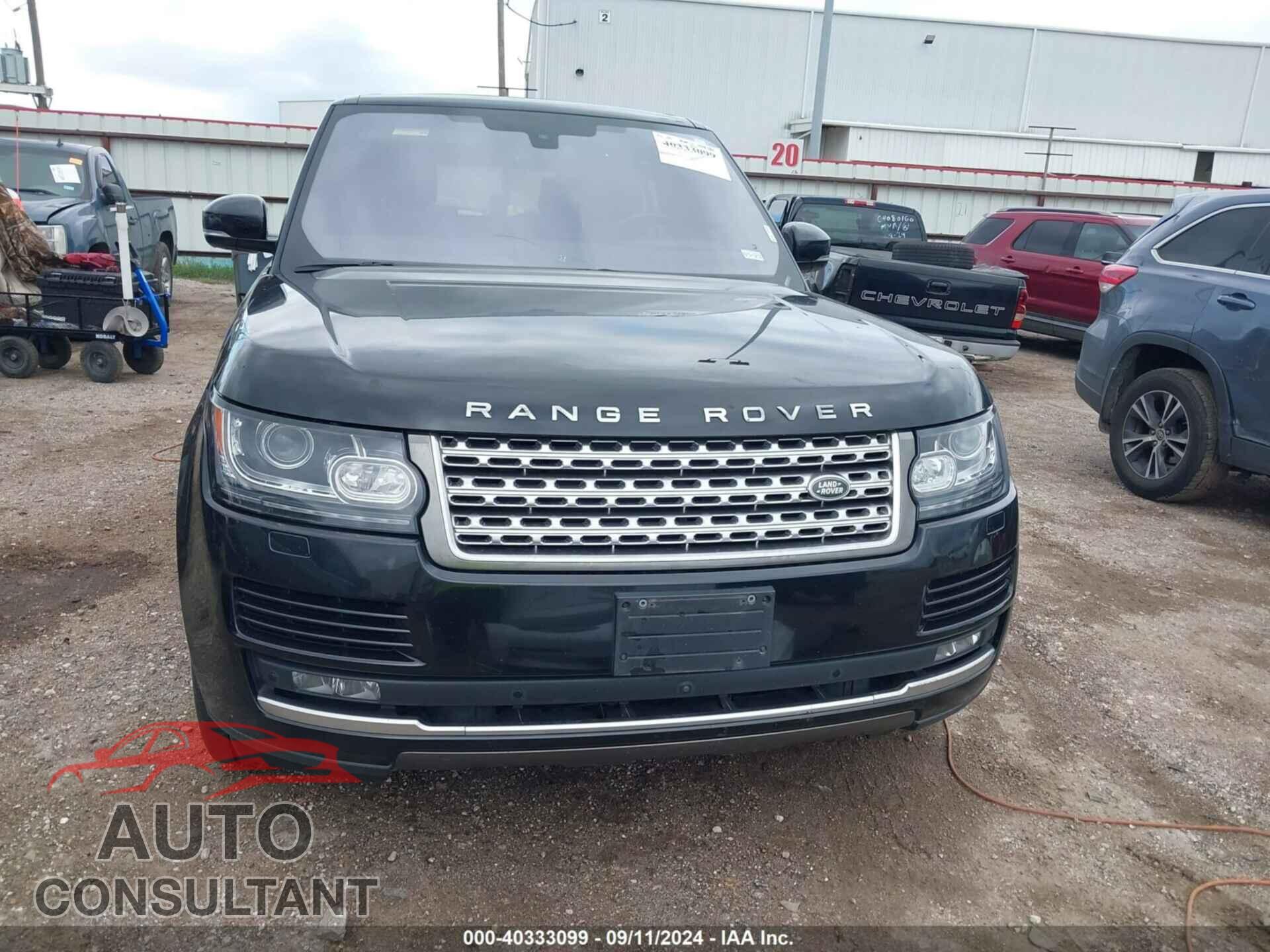 LAND ROVER RANGE ROVER 2016 - SALGS2EF6GA297645