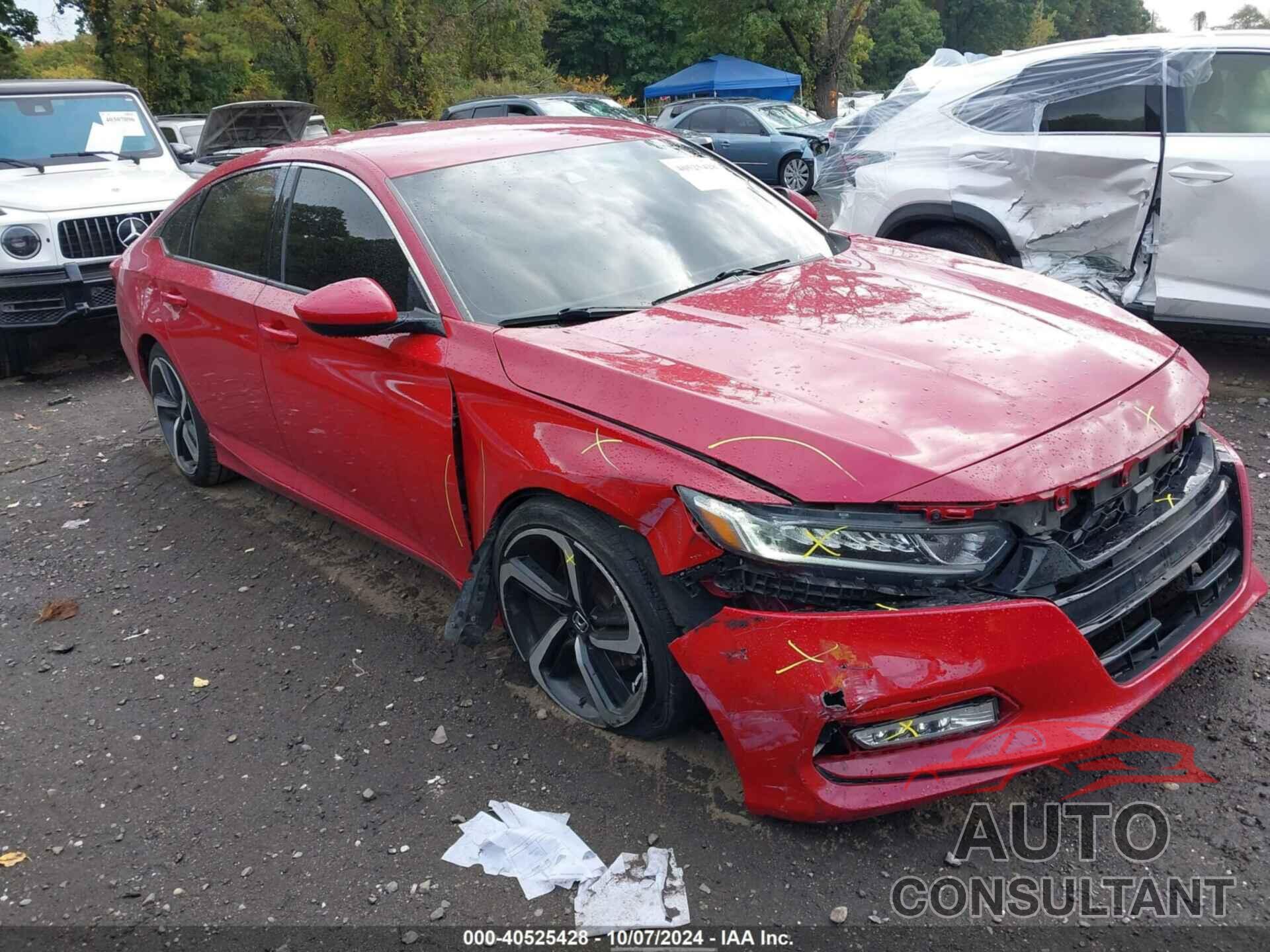 HONDA ACCORD 2018 - 1HGCV1F3XJA118687
