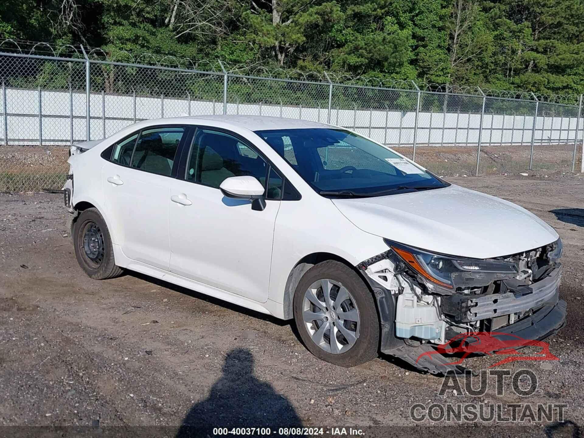 TOYOTA COROLLA 2020 - 5YFEPRAE0LP098036
