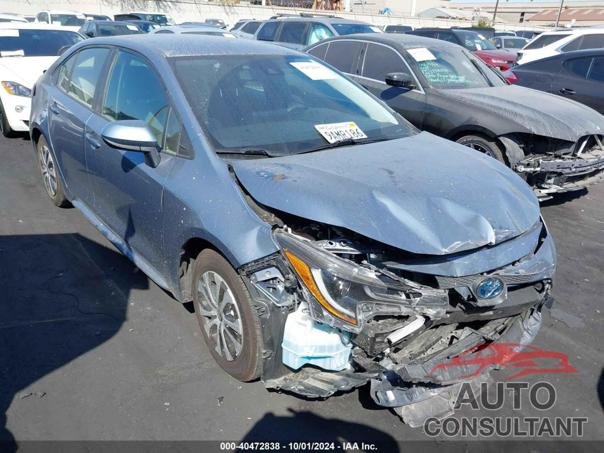 TOYOTA COROLLA 2022 - JTDEAMDE1NJ051248
