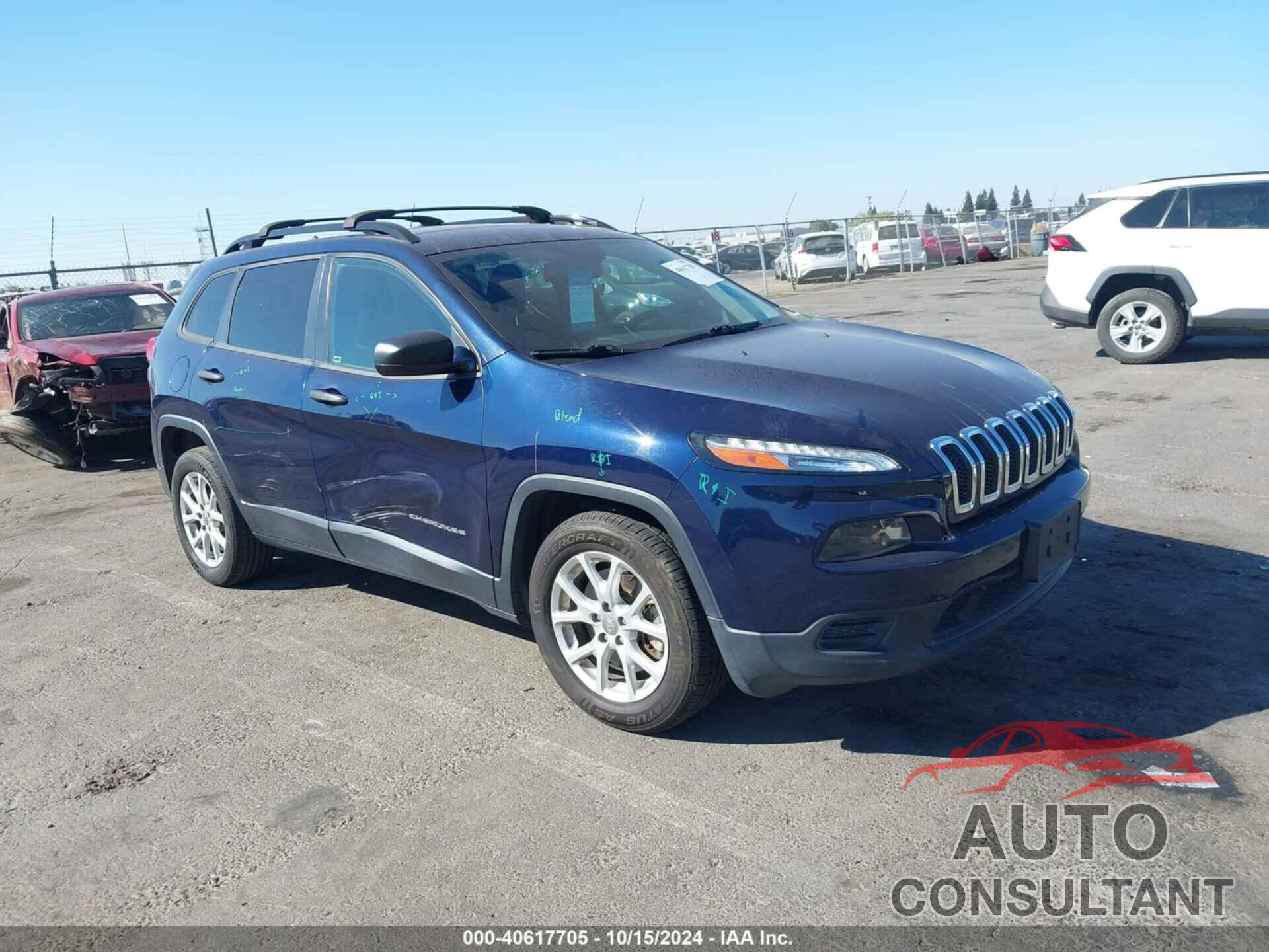 JEEP CHEROKEE 2016 - 1C4PJLAB9GW217275