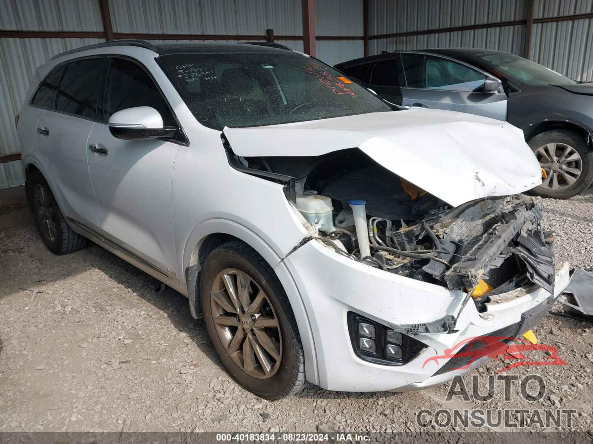 KIA SORENTO 2016 - 5XYPKDA52GG038182