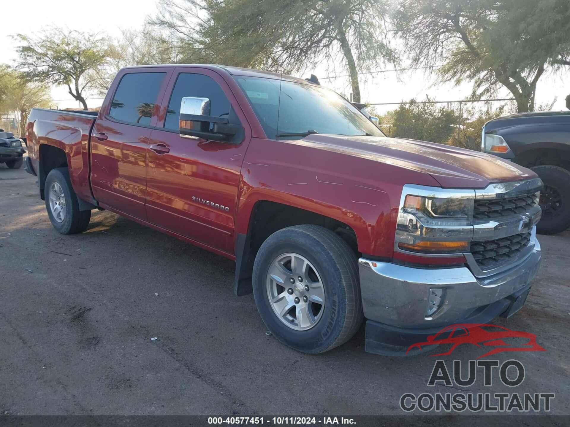 CHEVROLET SILVERADO 1500 2018 - 3GCPCRECXJG583333
