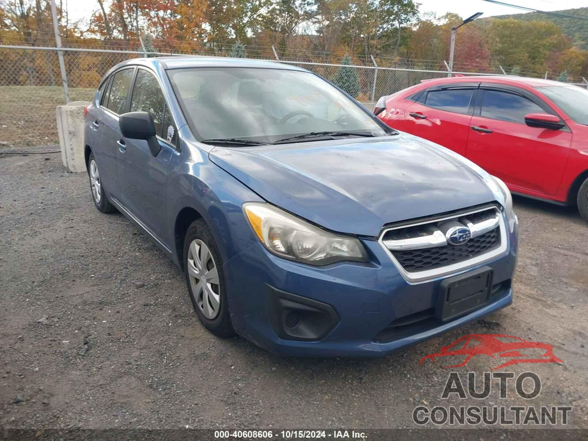 SUBARU IMPREZA 2013 - JF1GPAA65D2891891