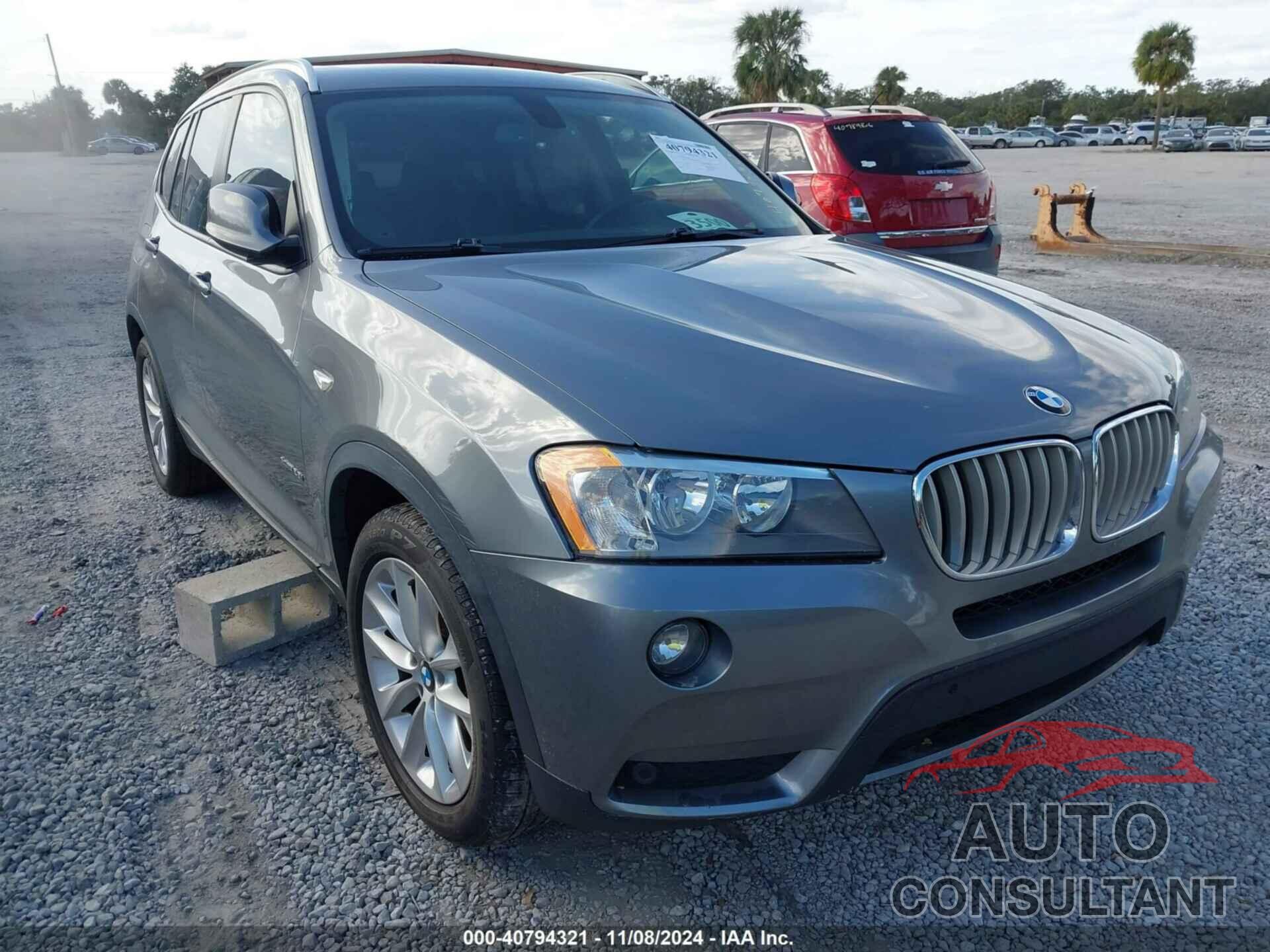 BMW X3 2013 - 5UXWX9C53D0A19327