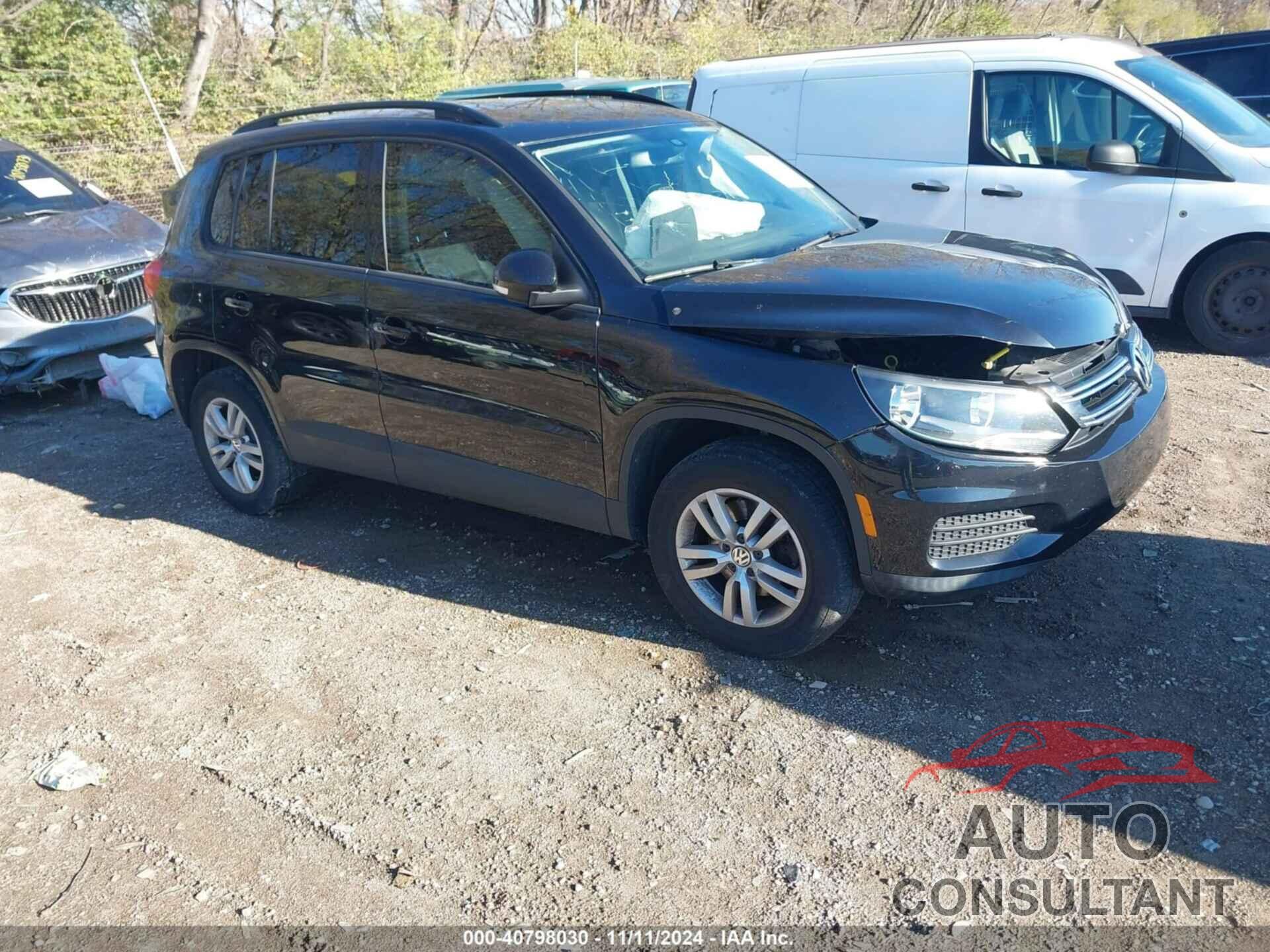 VOLKSWAGEN TIGUAN 2016 - WVGBV7AX9GW532719