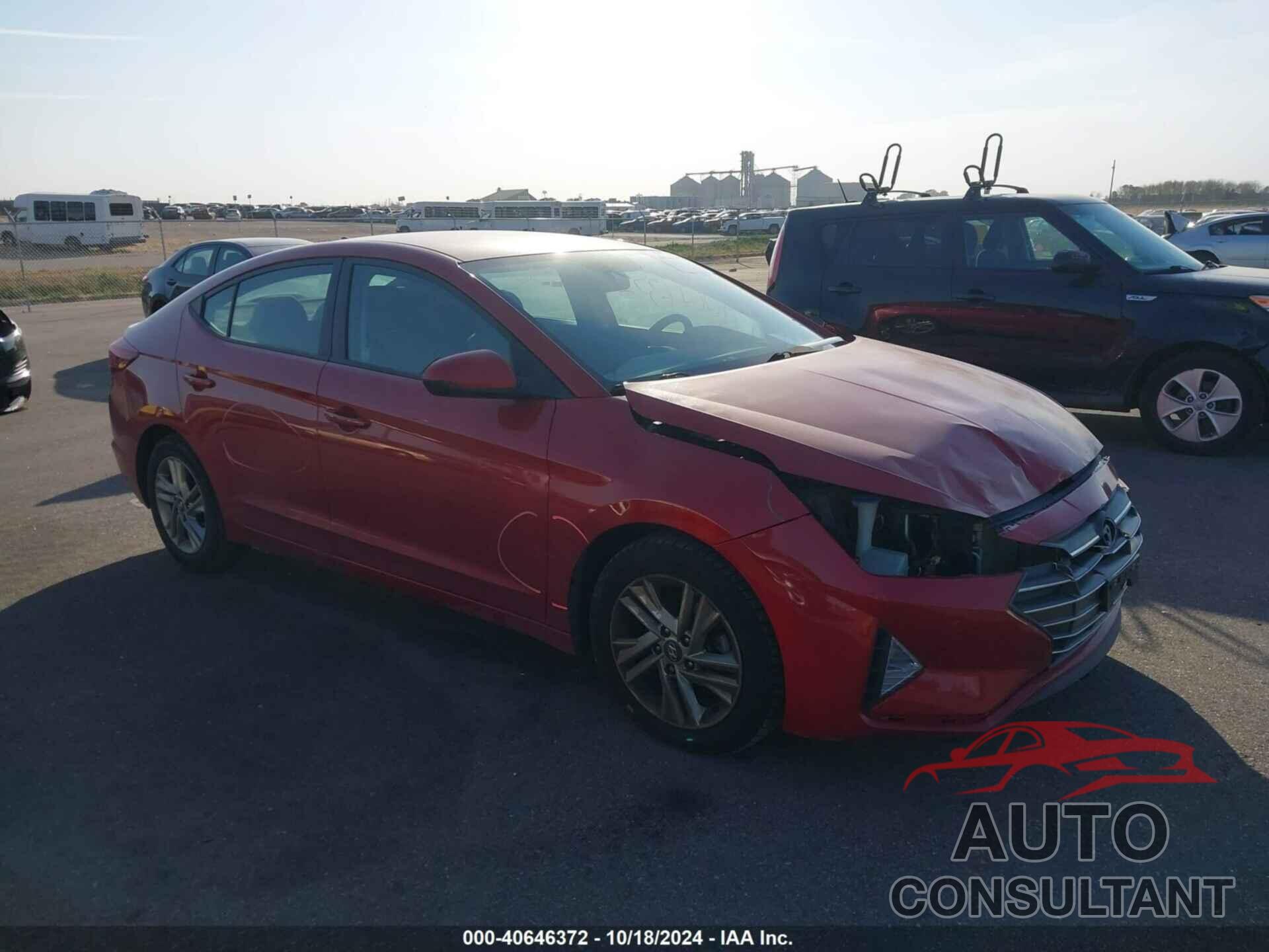 HYUNDAI ELANTRA 2019 - 5NPD84LF4KH423039