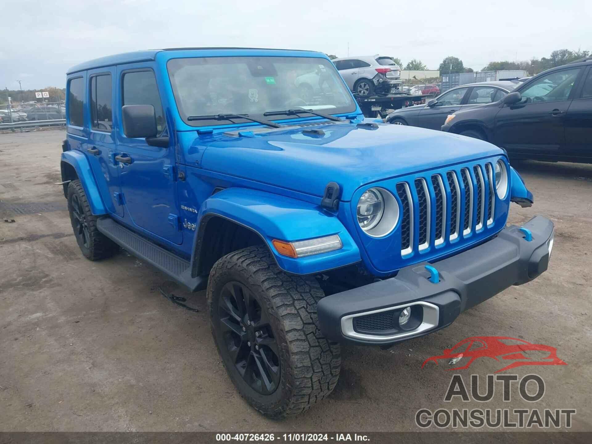 JEEP WRANGLER 4XE 2022 - 1C4JJXP68NW278380