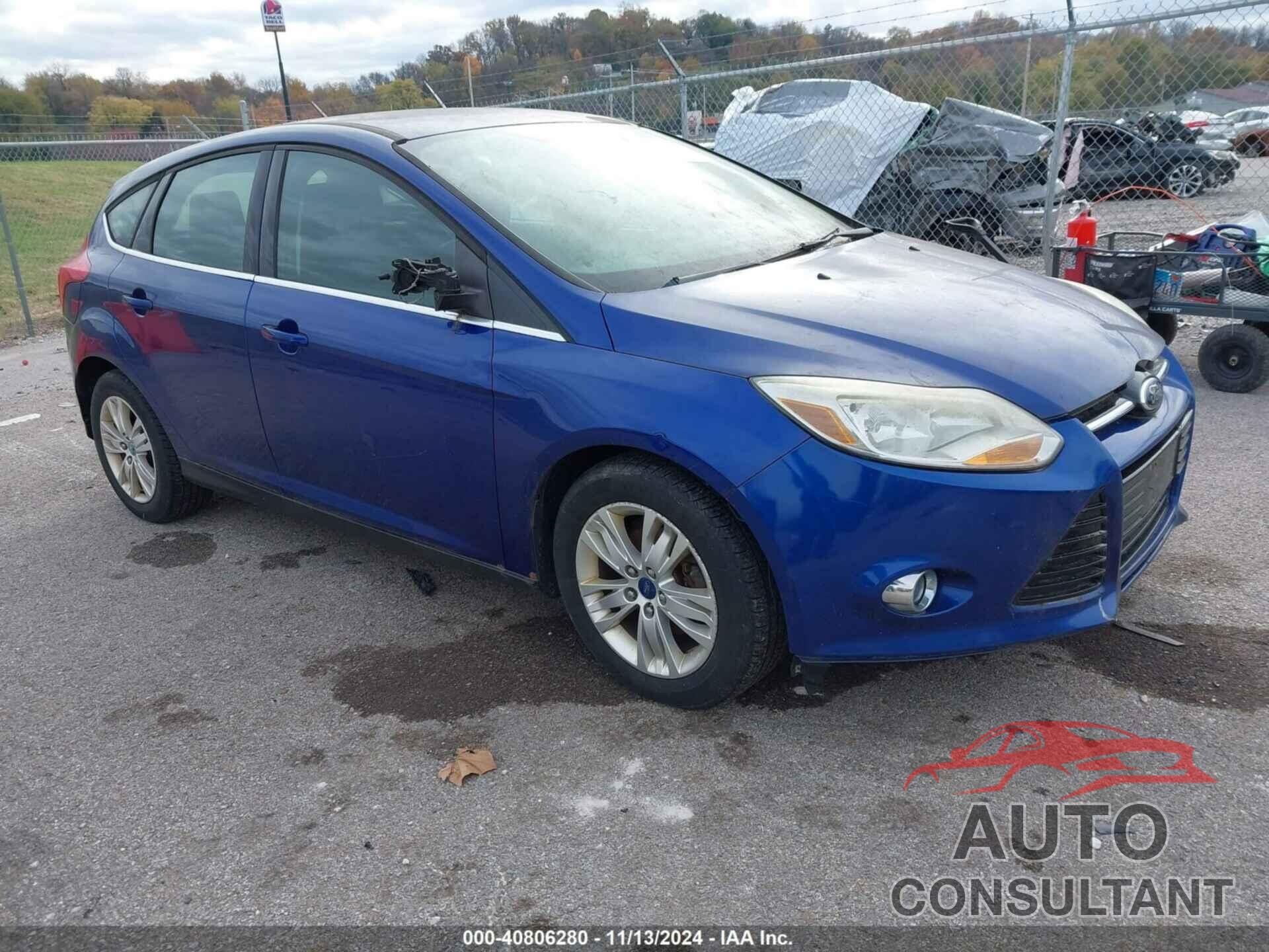 FORD FOCUS 2012 - 1FAHP3M27CL393127