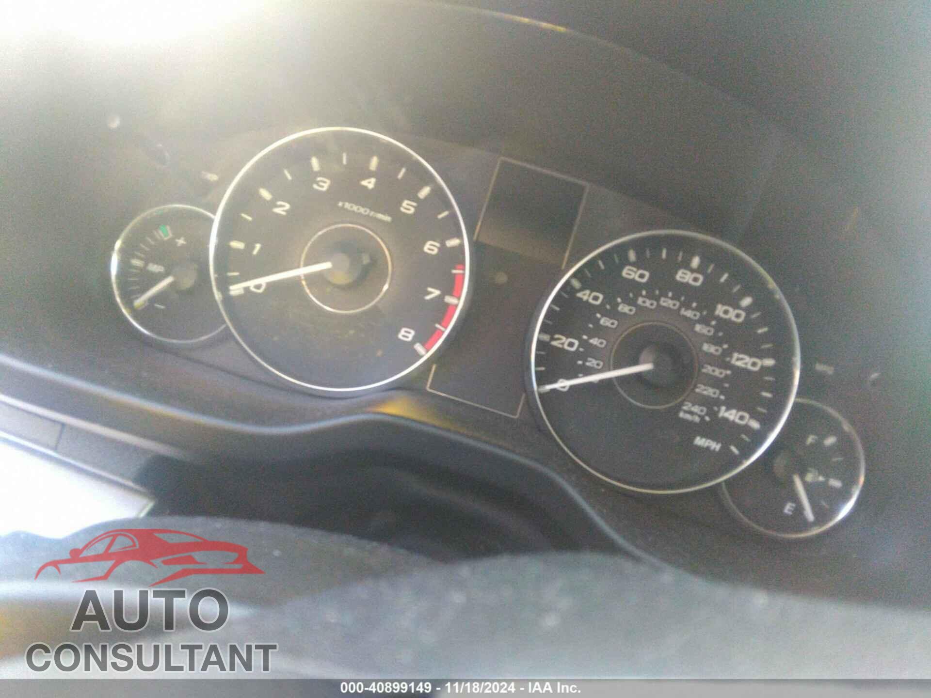 SUBARU OUTBACK 2011 - 4S4BRCCC8B3338961
