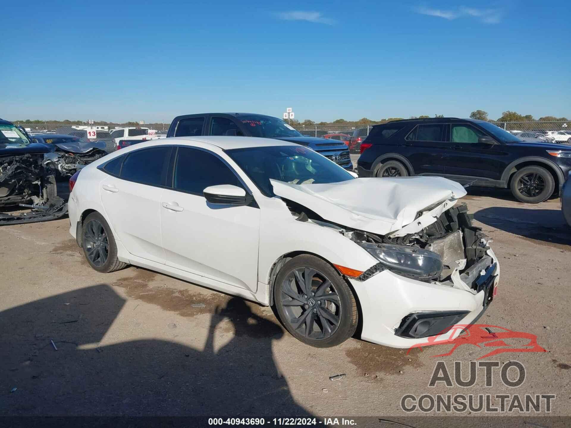 HONDA CIVIC 2021 - 2HGFC2F80MH550151