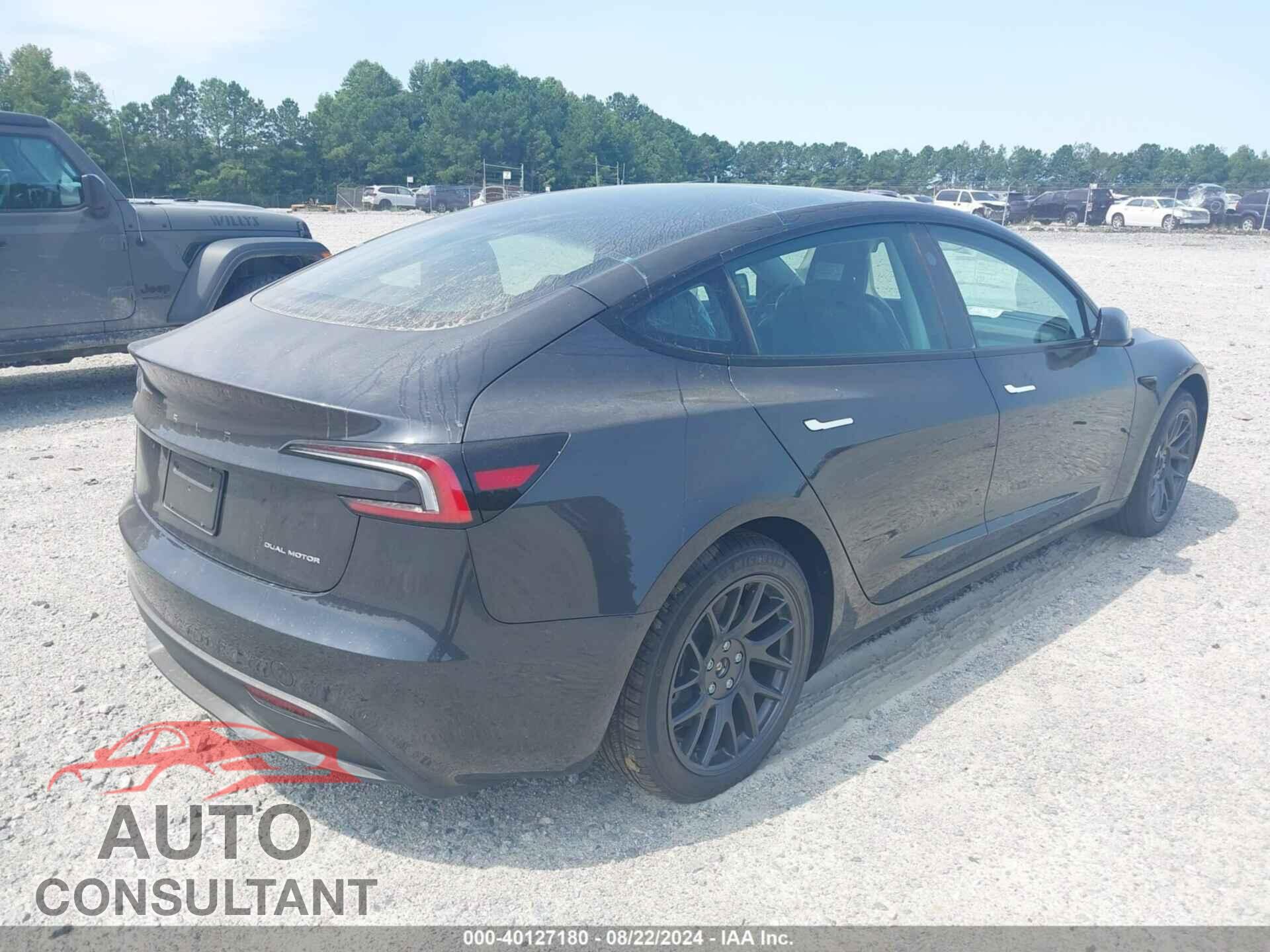 TESLA MODEL 3 2024 - 5YJ3E1EB8RF795683