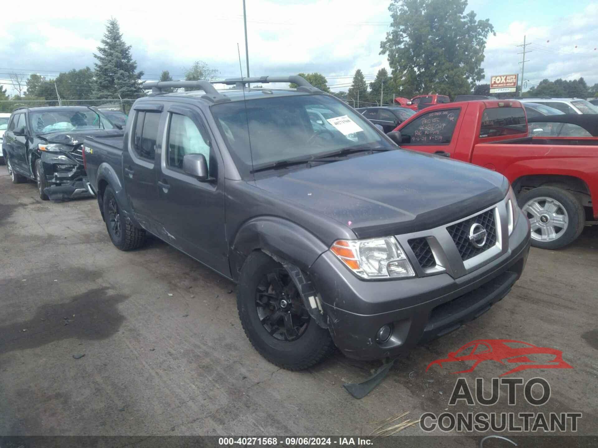 NISSAN FRONTIER 2018 - 1N6AD0EV0JN735026