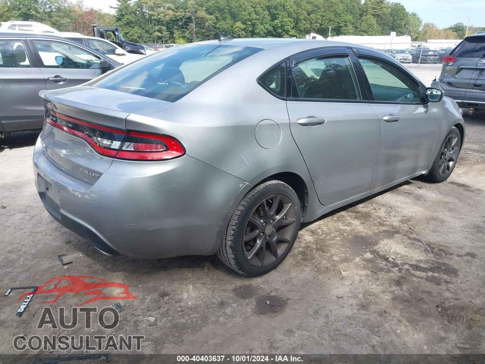 DODGE DART 2015 - 1C3CDFBB9FD403855