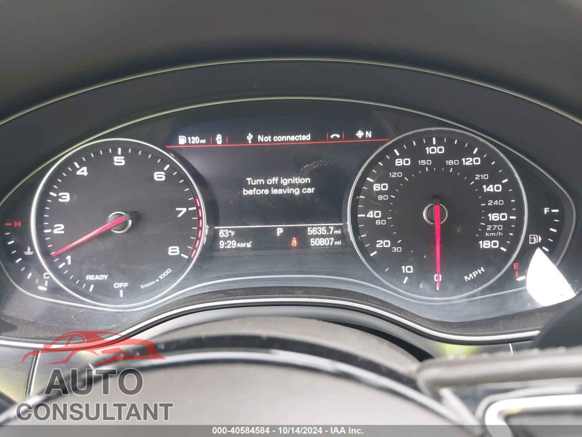 AUDI A6 2018 - WAUC8AFC4JN036319