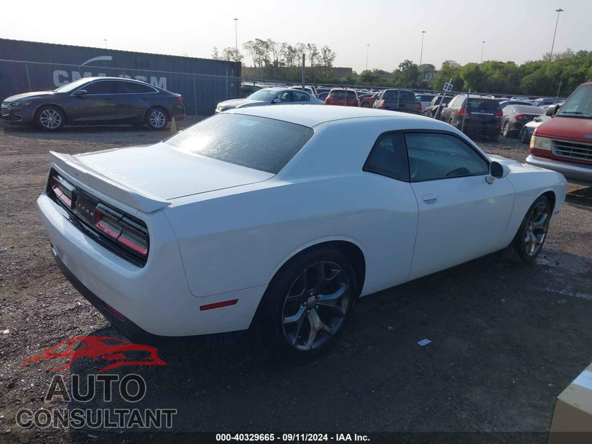 DODGE CHALLENGER 2016 - 2C3CDZAG3GH345857