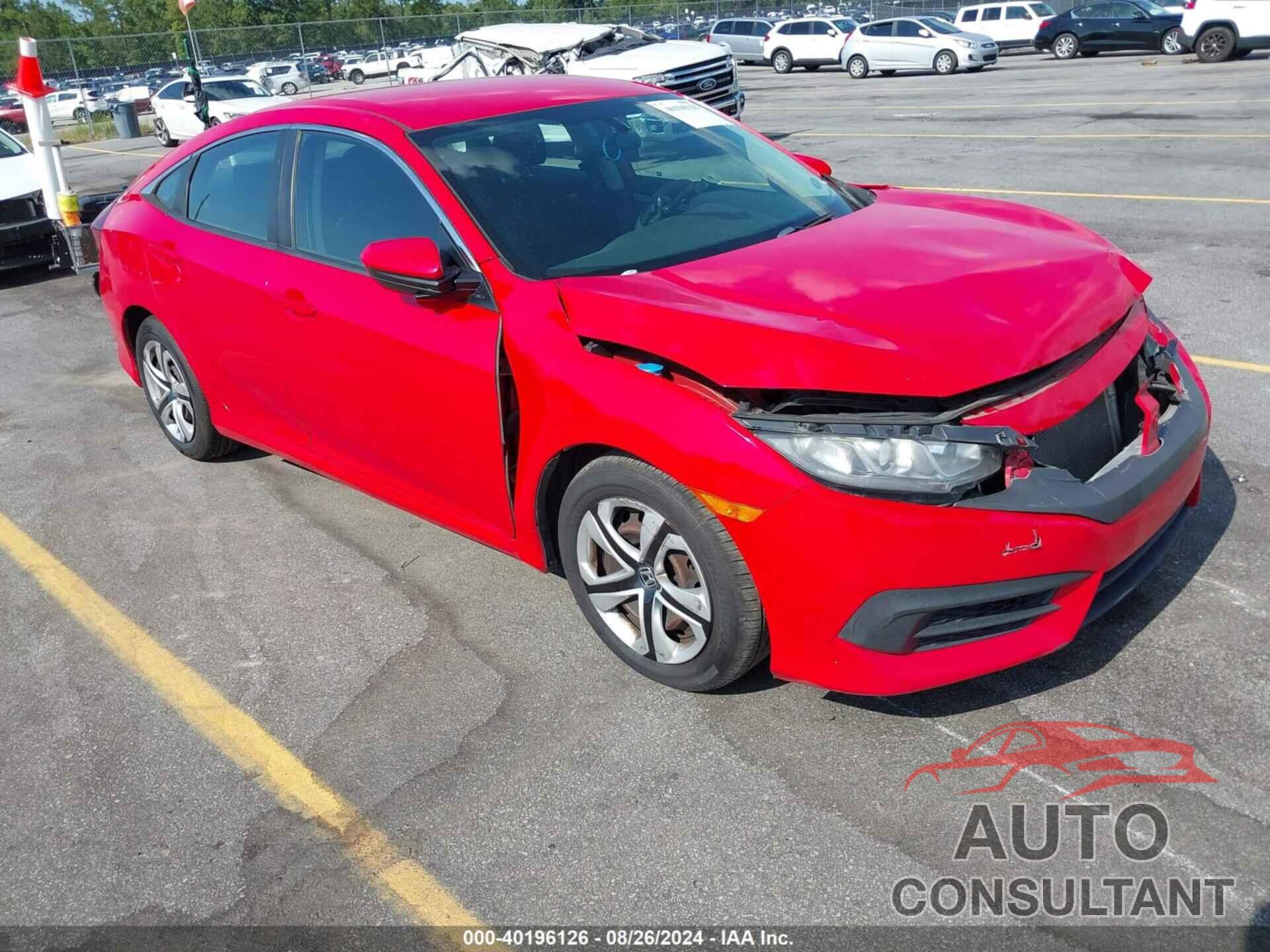 HONDA CIVIC 2017 - 2HGFC2F54HH533882
