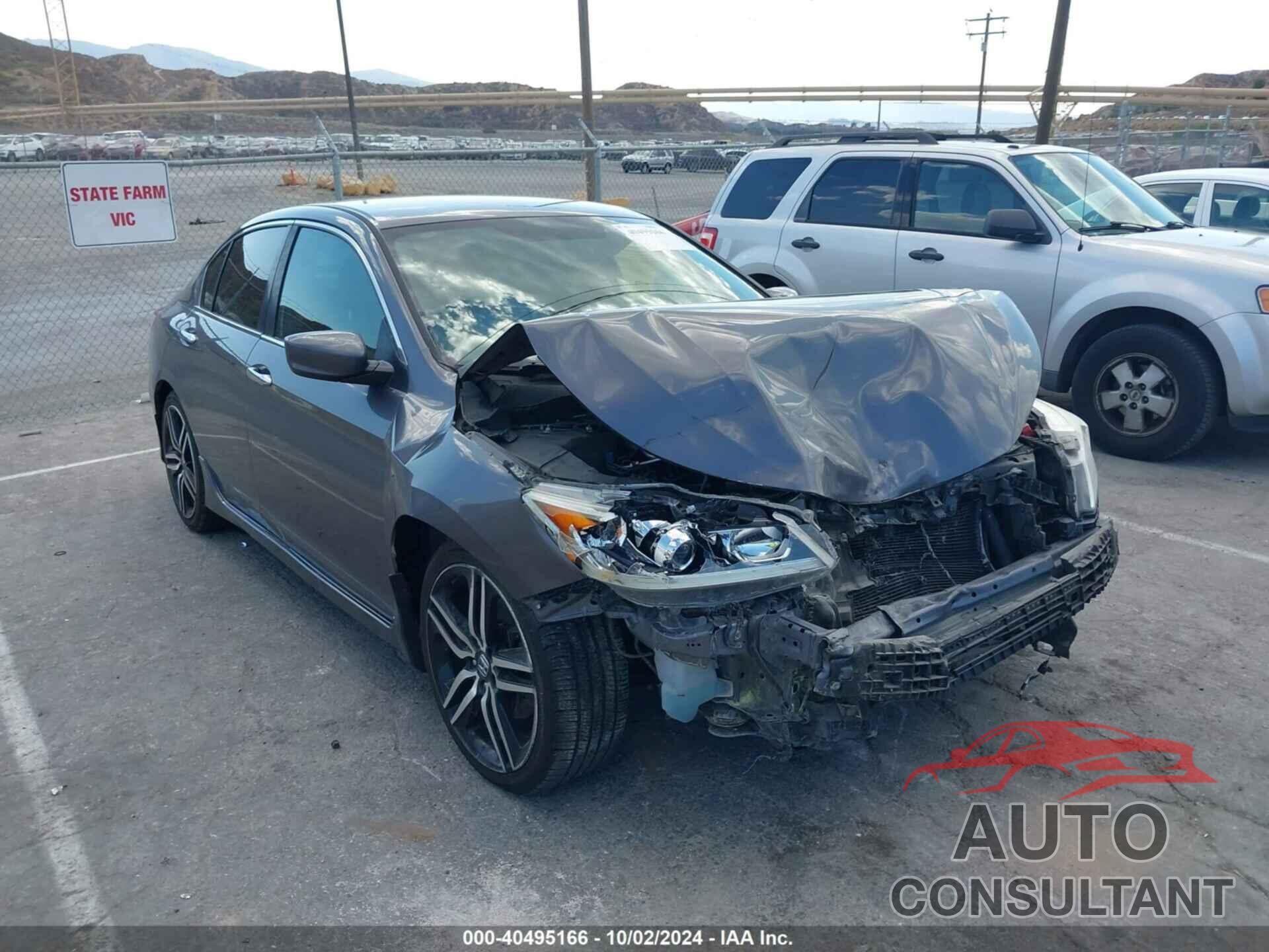 HONDA ACCORD 2016 - 1HGCR2F5XGA170308