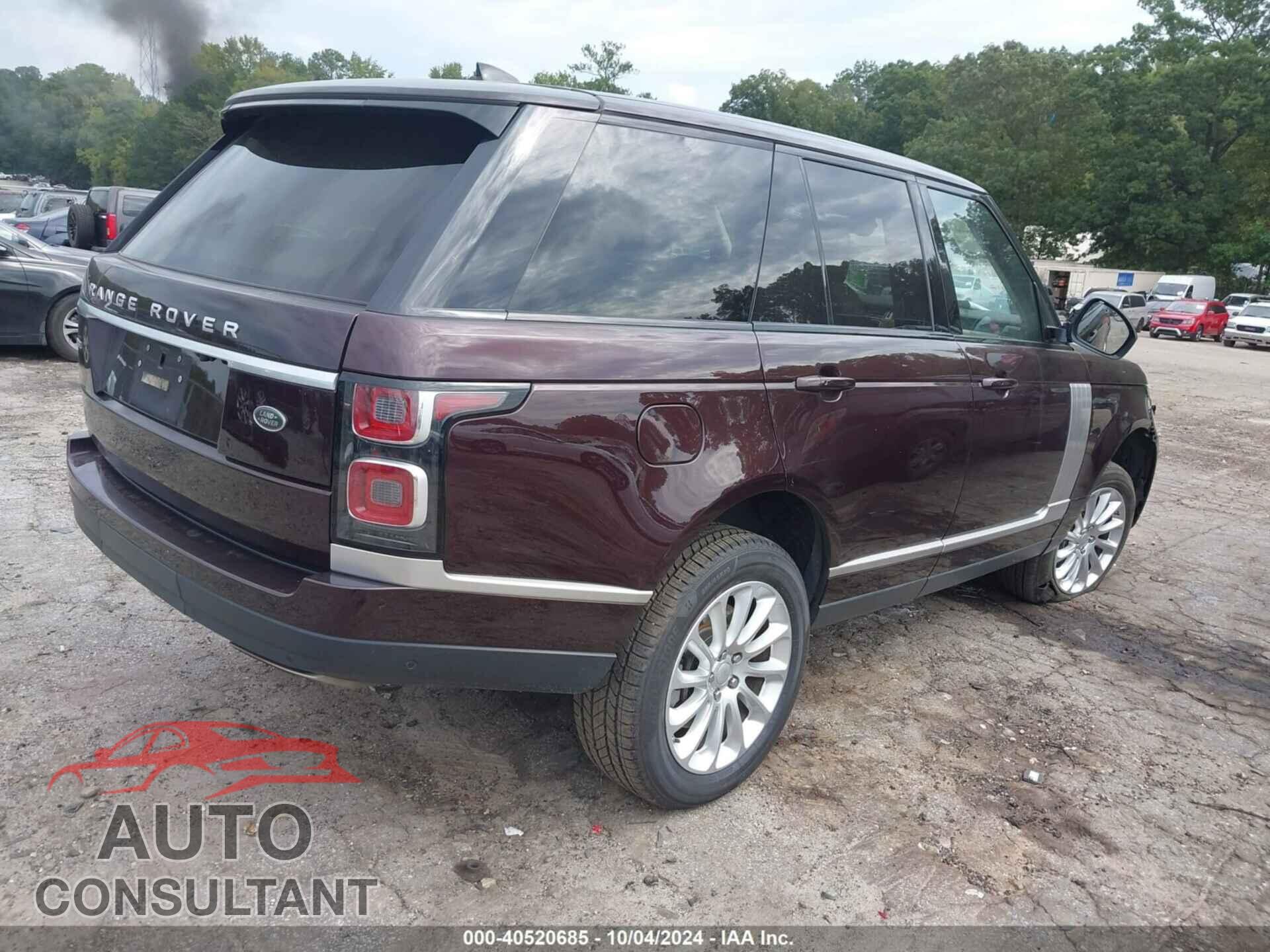 LAND ROVER RANGE ROVER 2018 - SALGS2SVXJA397038