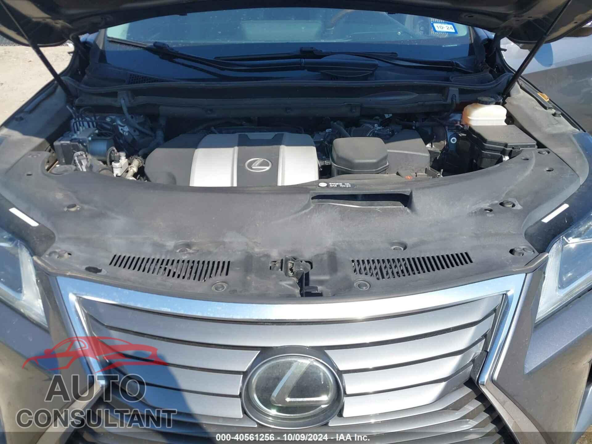 LEXUS RX 2017 - 2T2ZZMCA2HC034589