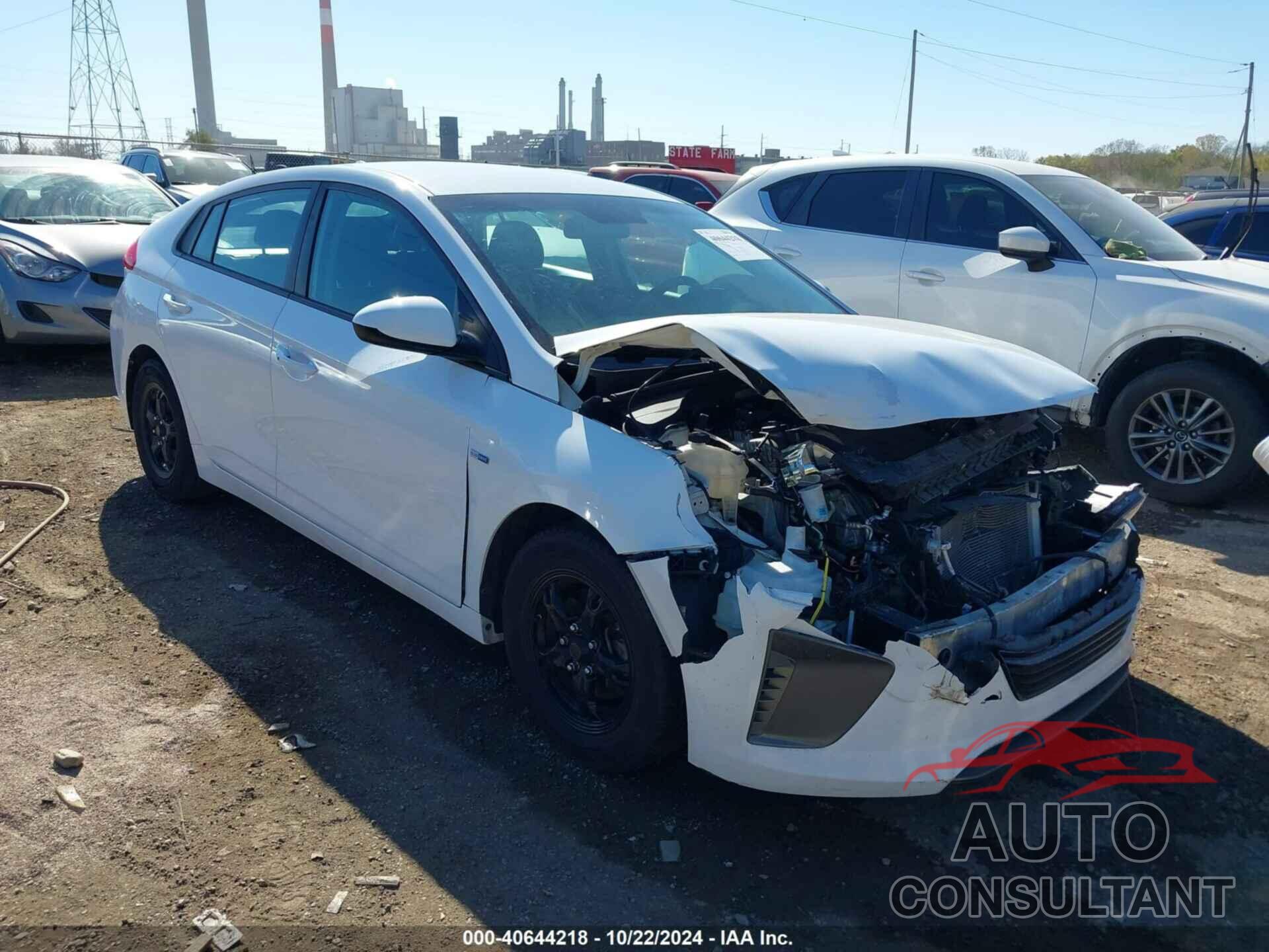 HYUNDAI IONIQ HYBRID 2019 - KMHC65LC6KU178808