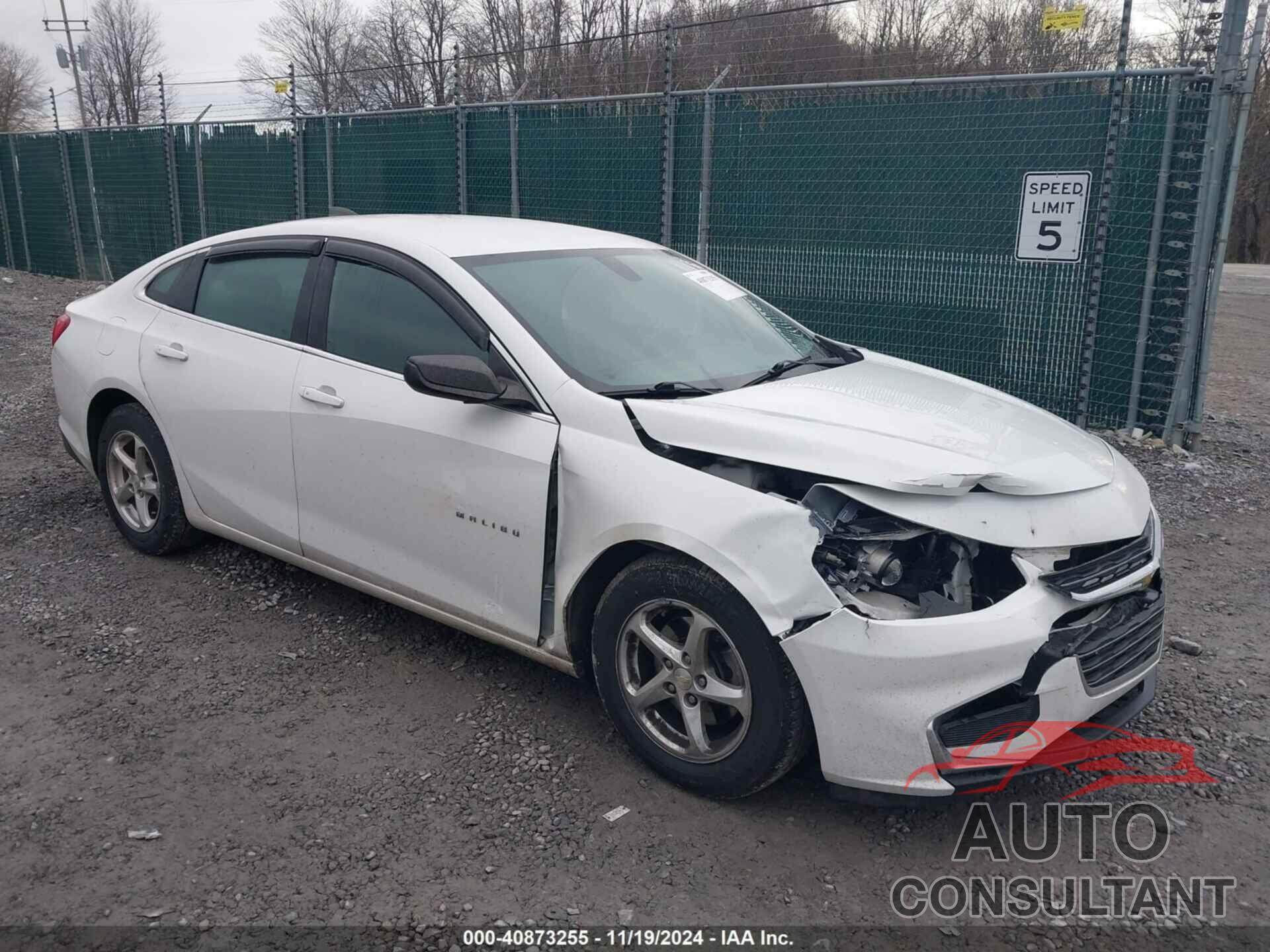 CHEVROLET MALIBU 2016 - 1G1ZB5ST9GF224583