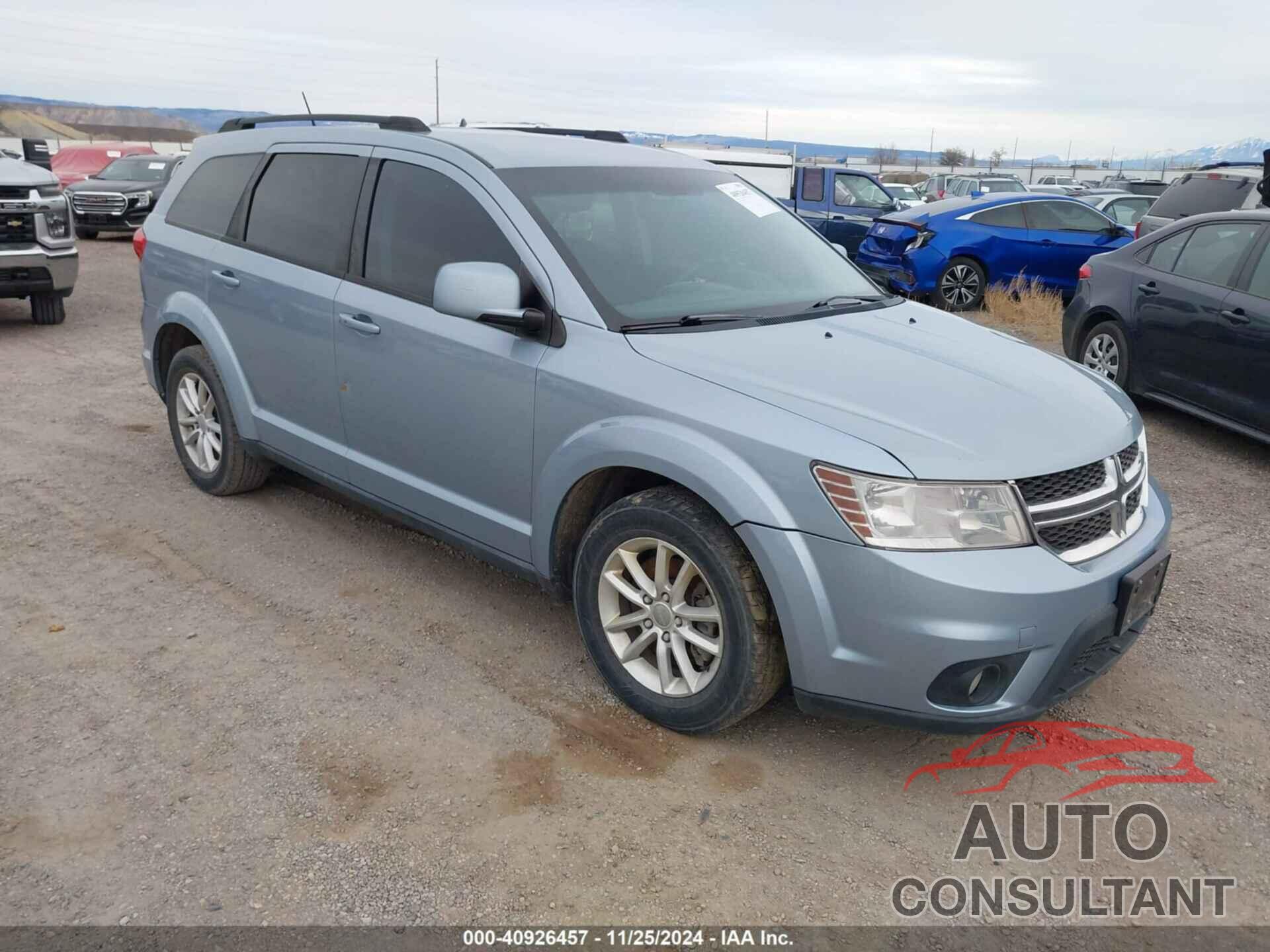 DODGE JOURNEY 2013 - 3C4PDDBG2DT724768