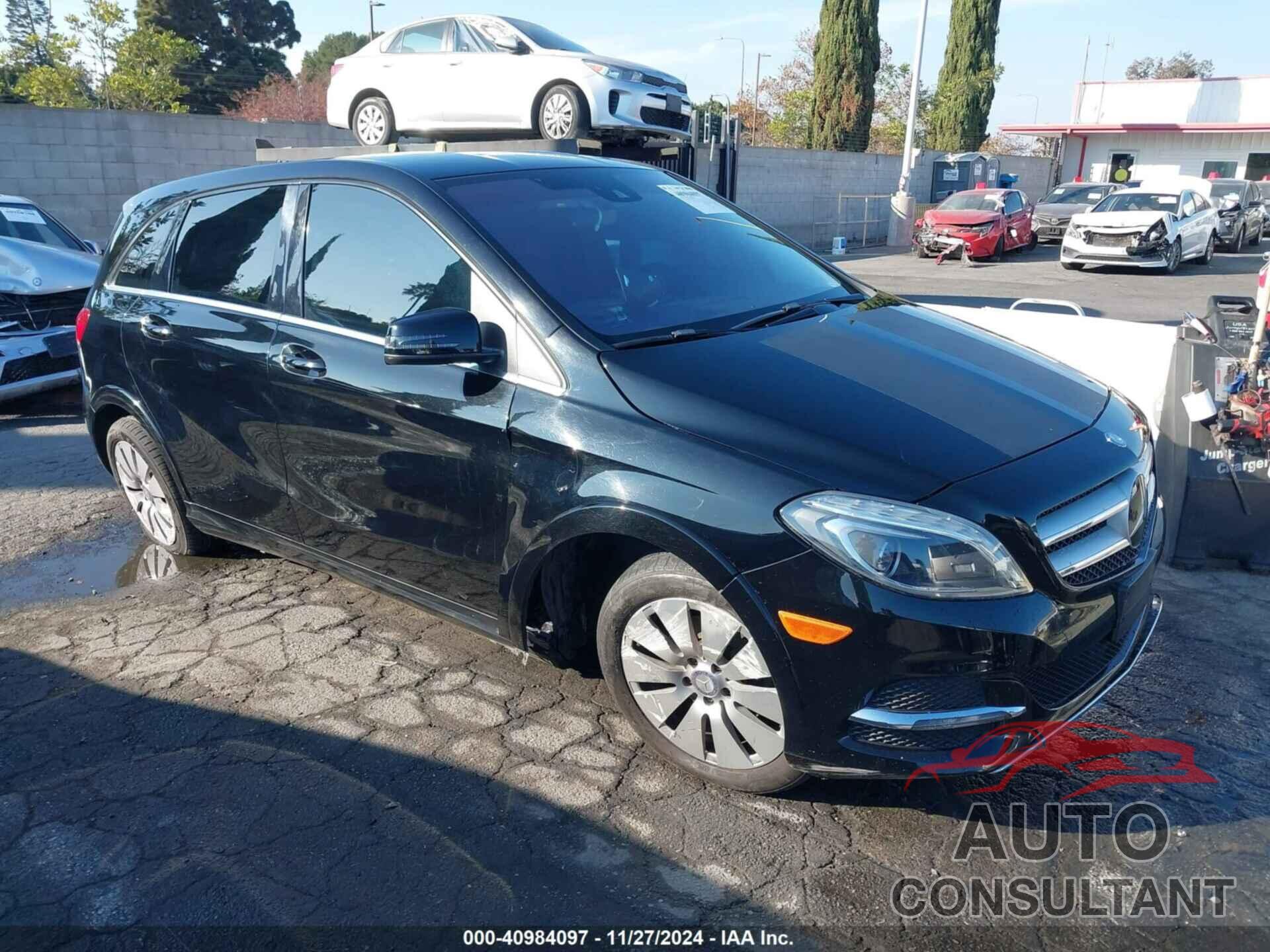 MERCEDES-BENZ B-CLASS ELECTRIC DRIVE 2014 - WDDVP9AB7EJ003880