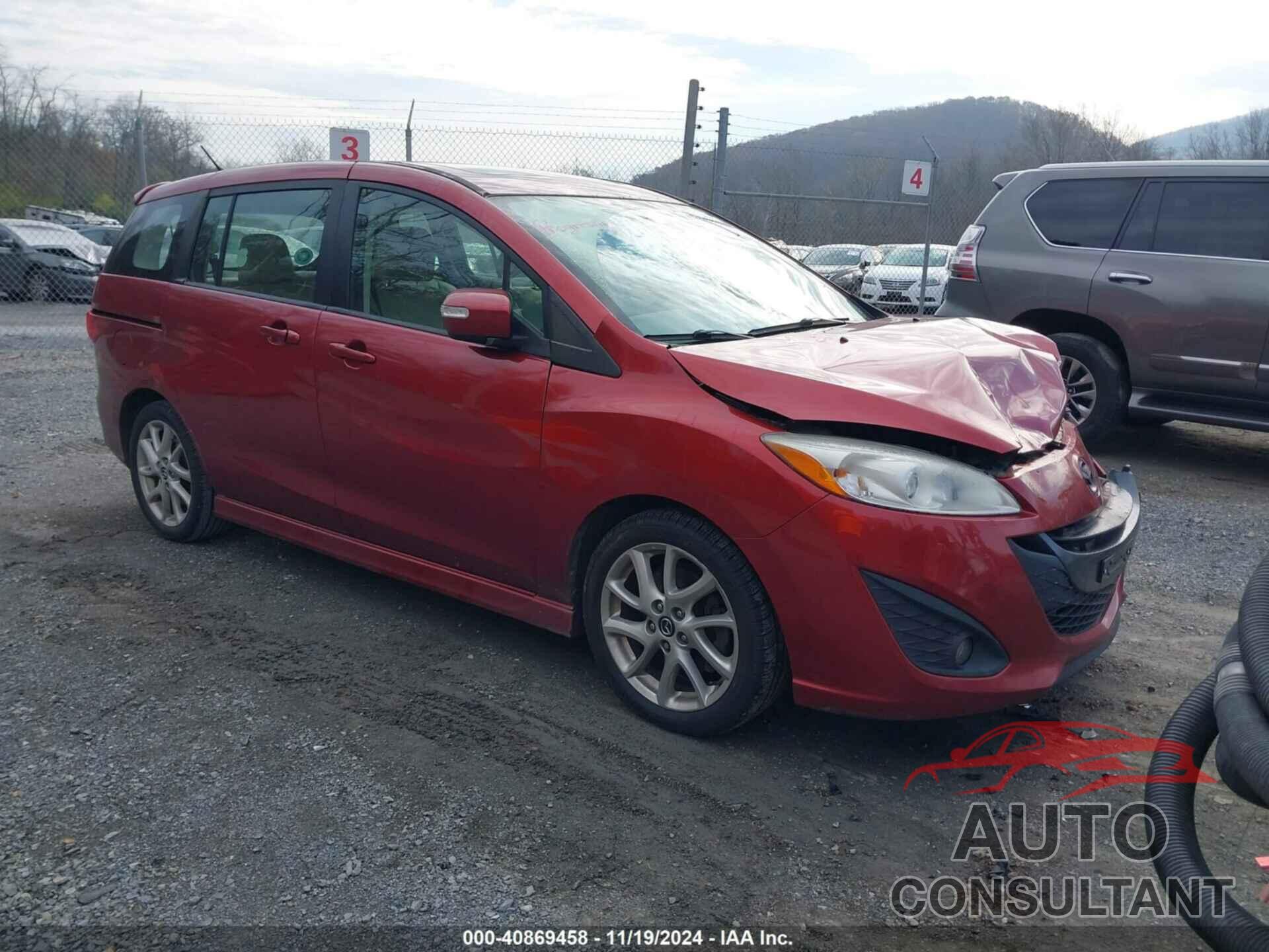 MAZDA MAZDA5 2013 - JM1CW2DL4D0146919