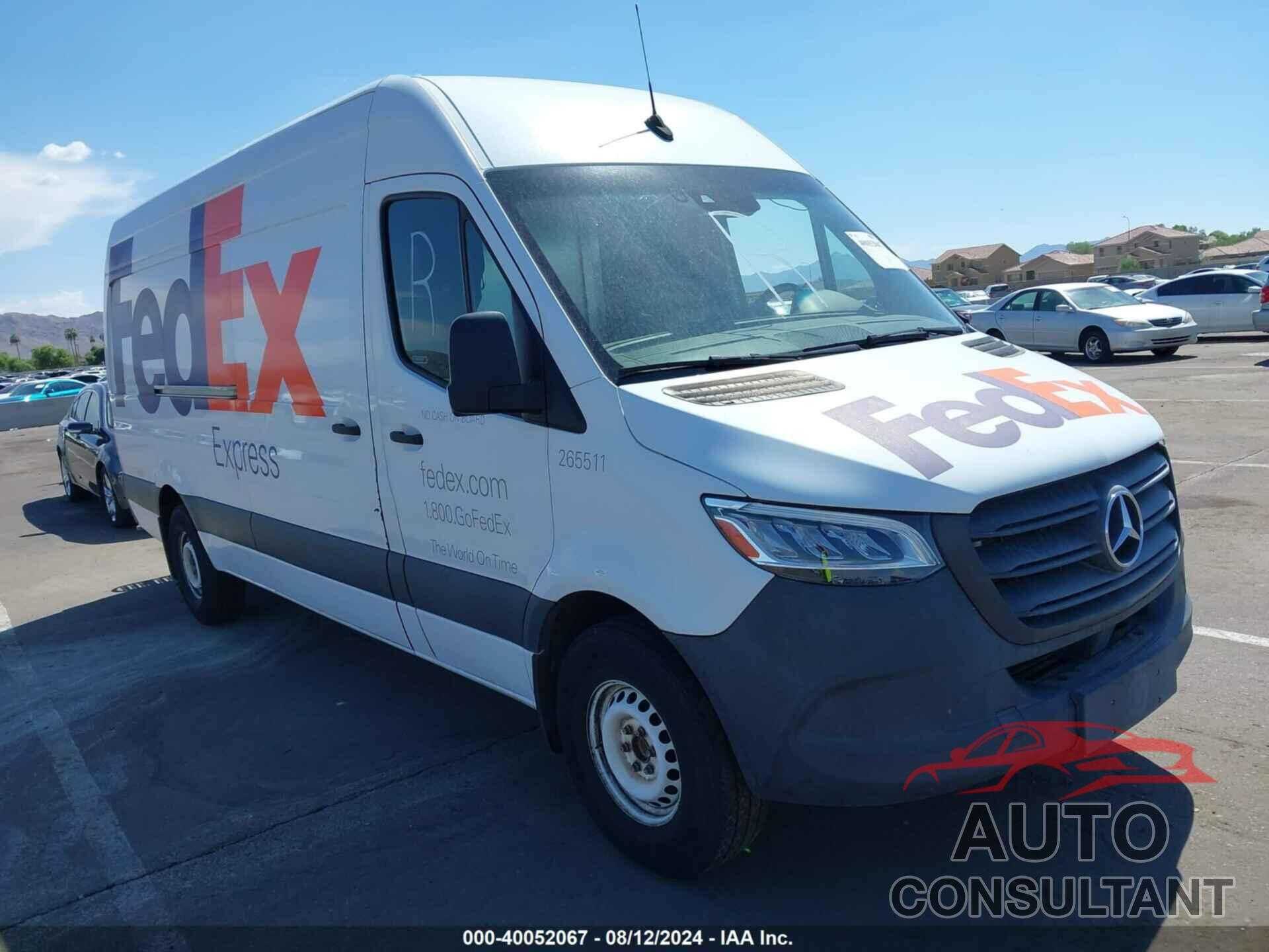 MERCEDES-BENZ SPRINTER 2500 2019 - WD3PF1CD6KP098571