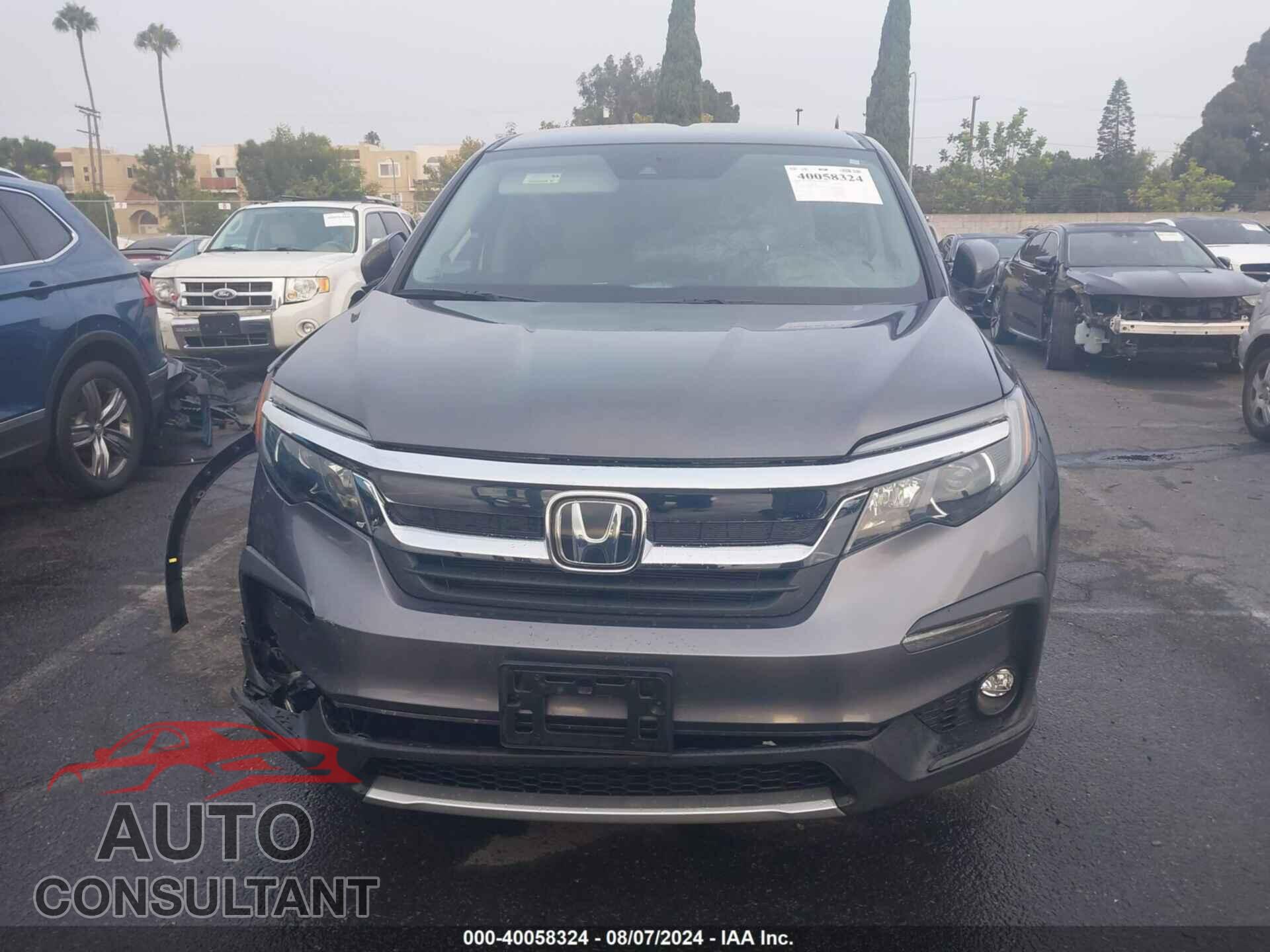 HONDA PILOT 2021 - 5FNYF5H30MB024853
