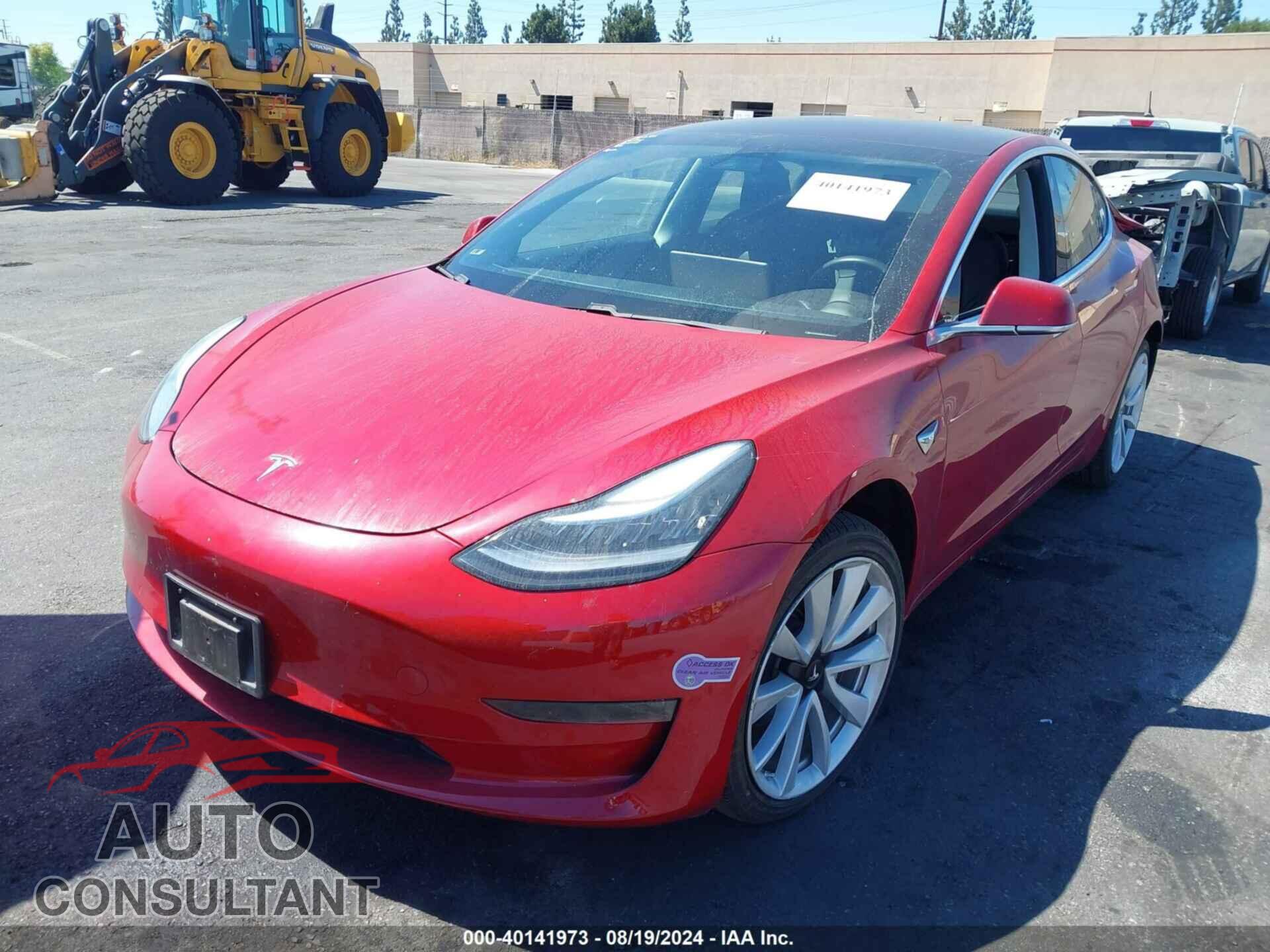 TESLA MODEL 3 2019 - 5YJ3E1EB5KF453694