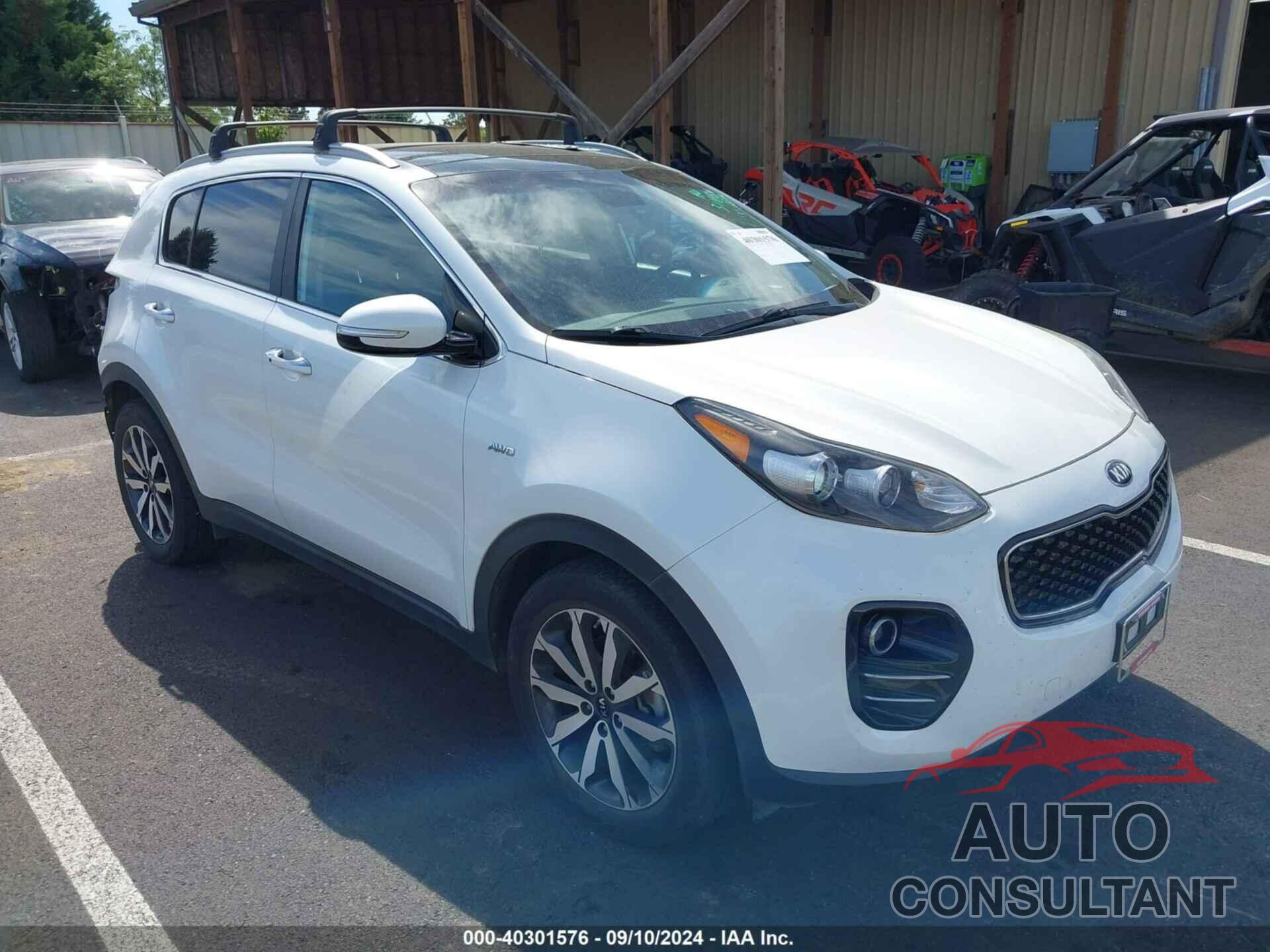 KIA SPORTAGE 2017 - KNDPNCAC2H7154111